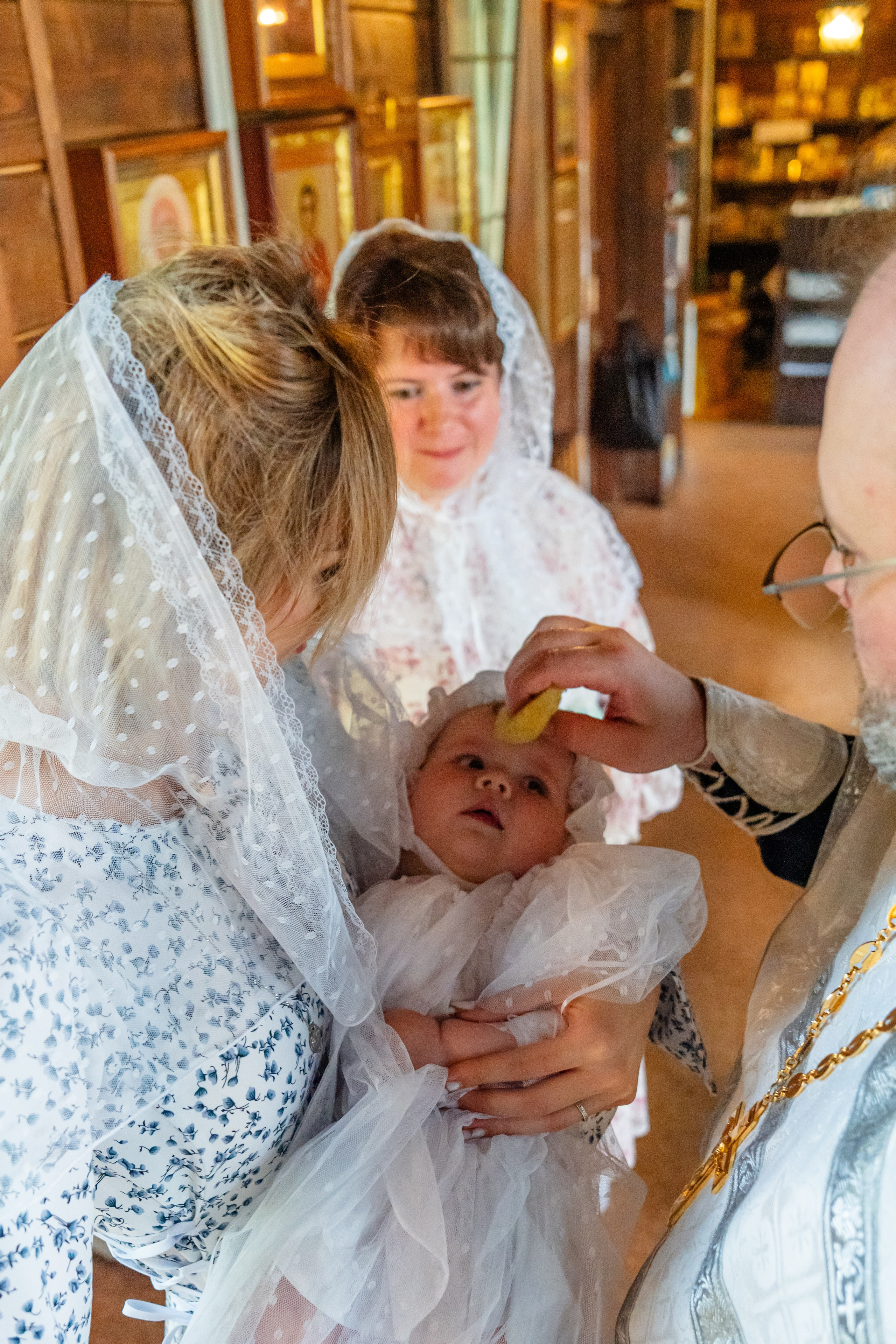 Таинство Крещения Евгении. Крамер Юлиана детский и семейный фотограф