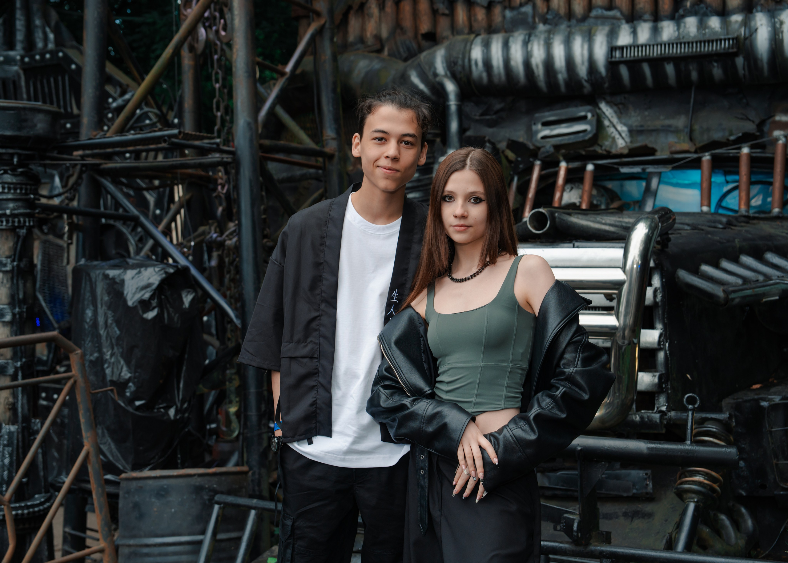 Выпускной Байк Центр «Ночные волки» 11 класс. Крамер Юлиана детский и семейный фотограф