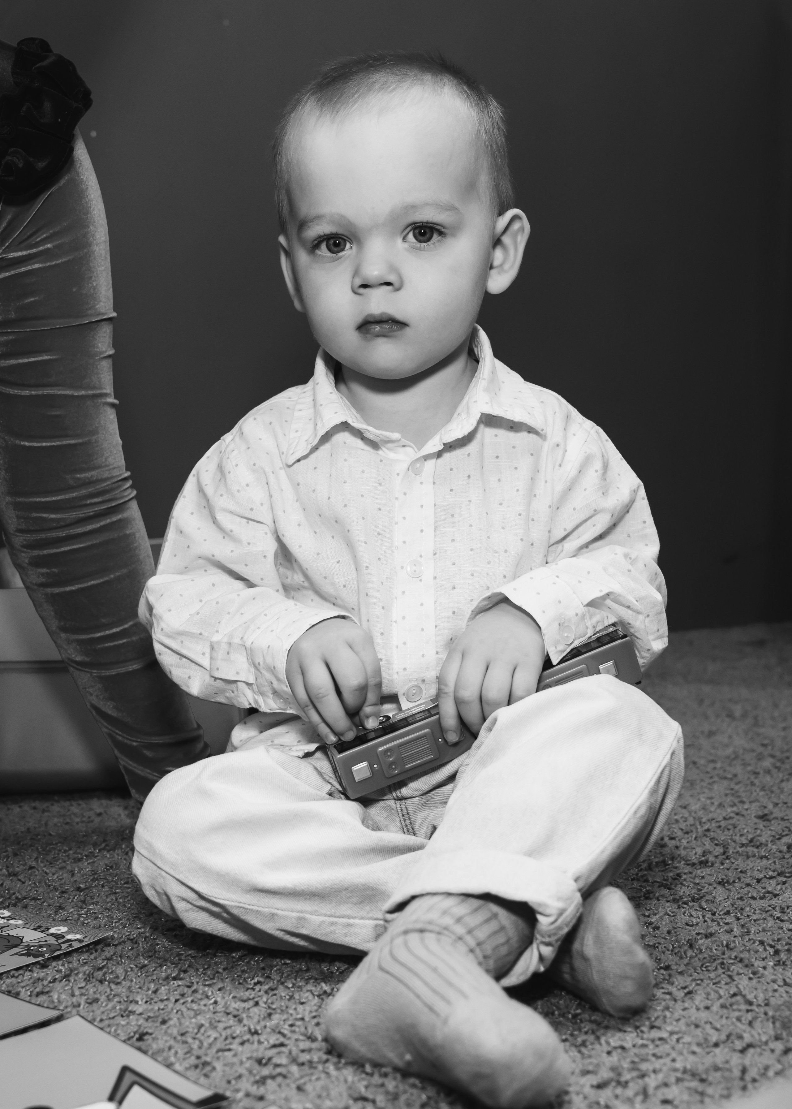 Карамелька в гостях у Романа. Крамер Юлиана детский и семейный фотограф