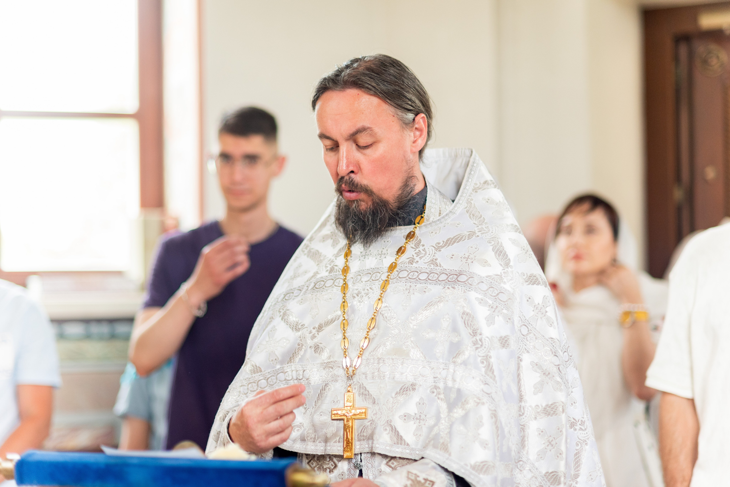 Крещение Ники. Фотограф Юлия Попова