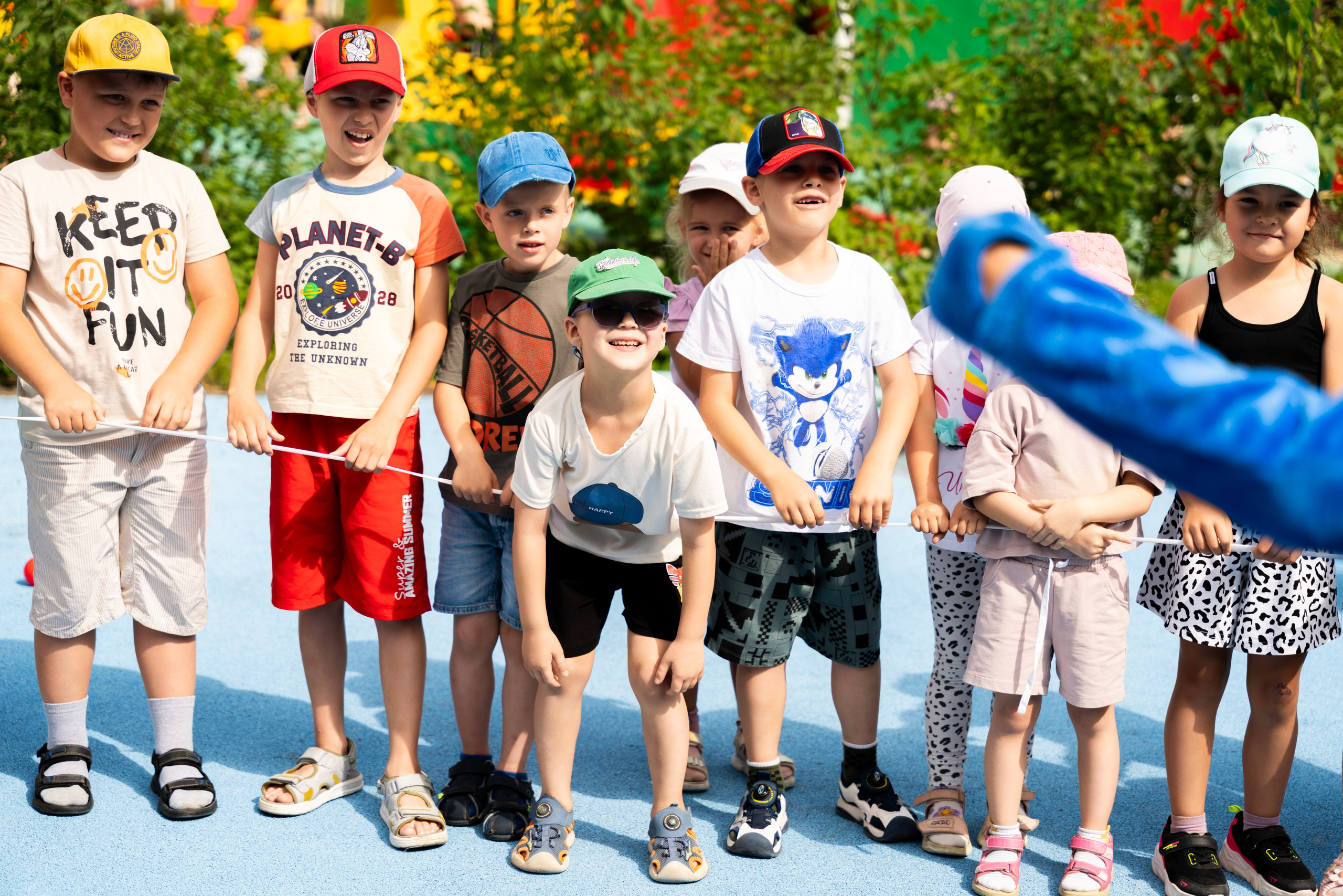 Игры на свежем воздухе. Фотограф Юлия Попова