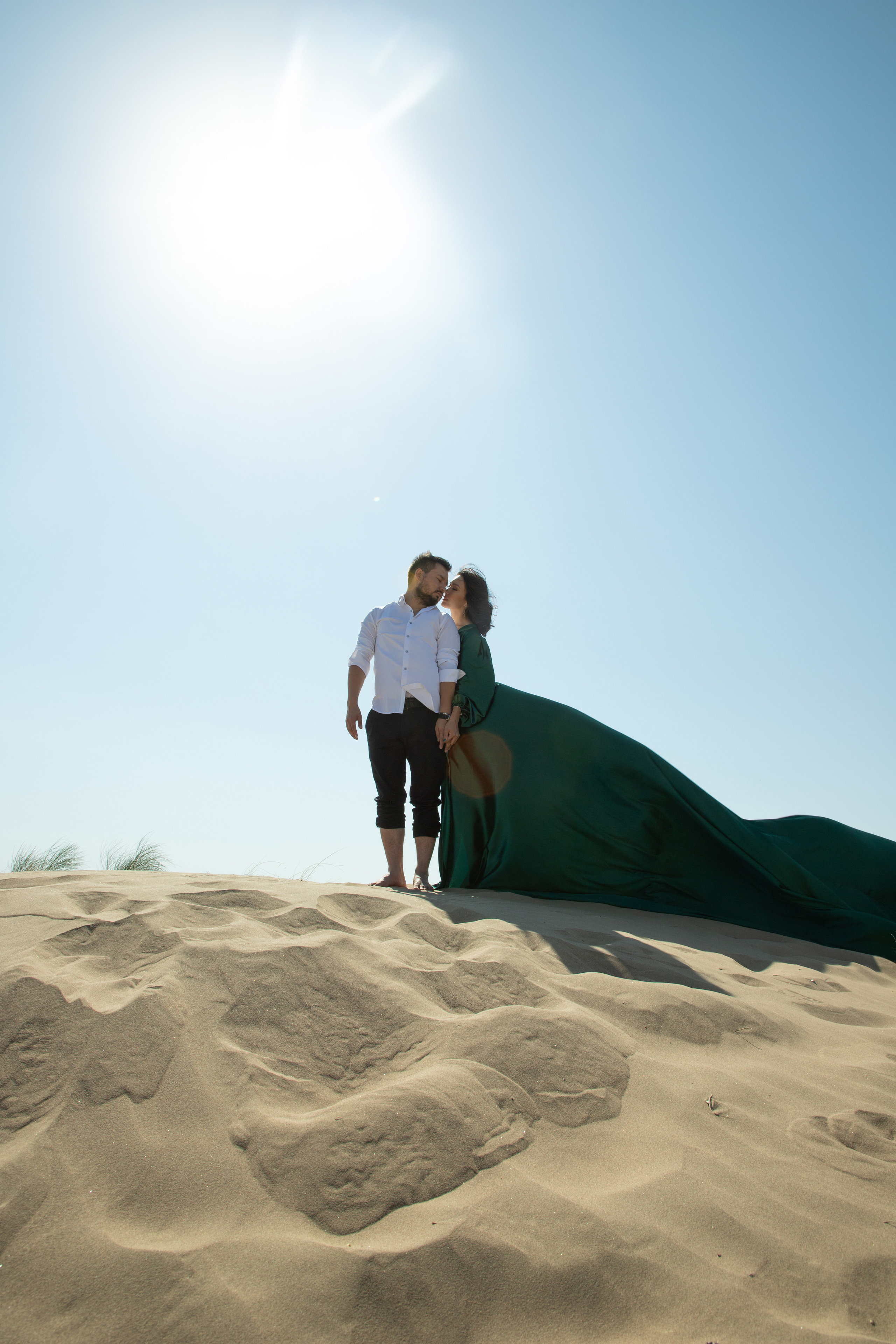 Изумрудное платье. Свадебный фотограф — Азамат Нусипбеков