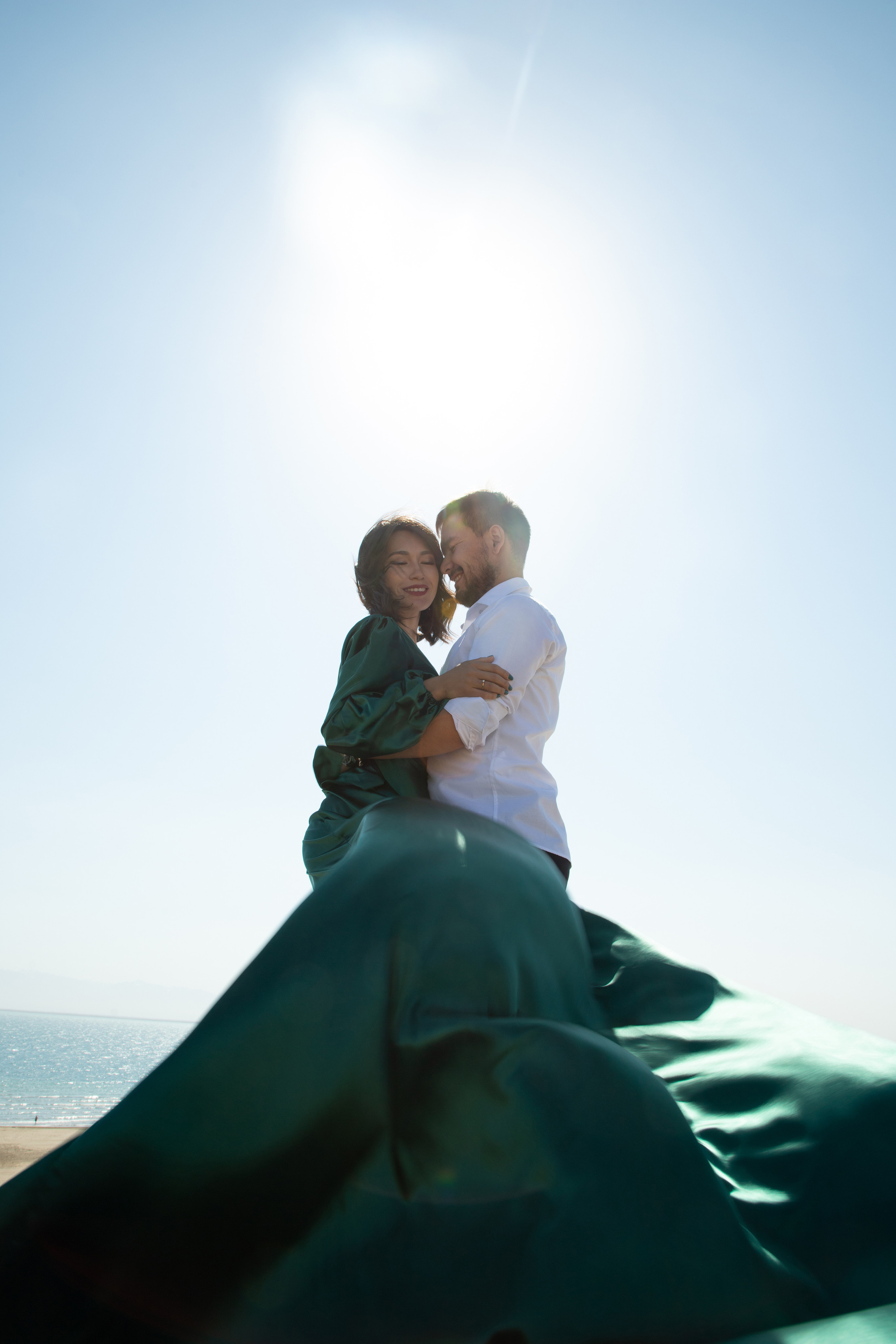 Изумрудное платье. Свадебный фотограф — Азамат Нусипбеков