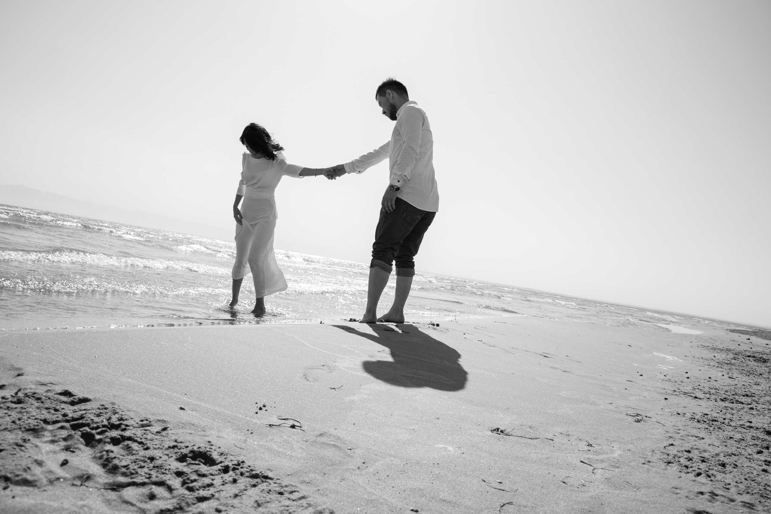 На берегу. Свадебный фотограф — Азамат Нусипбеков