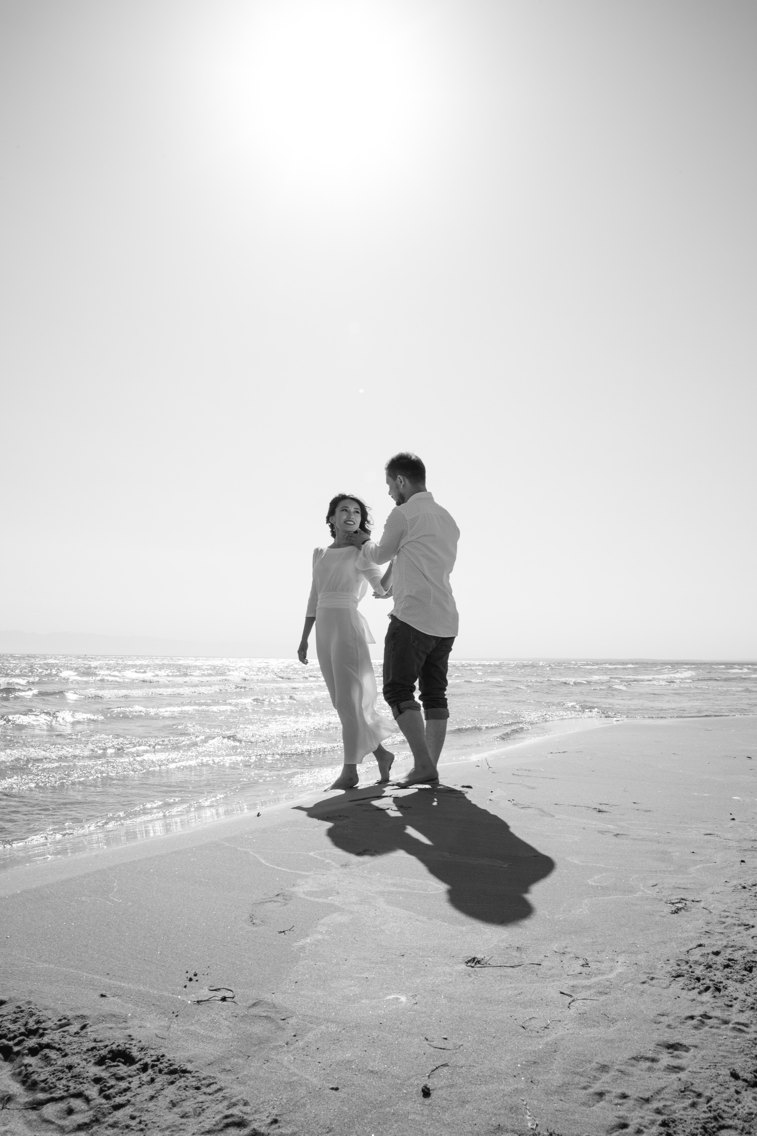 На берегу. Свадебный фотограф — Азамат Нусипбеков