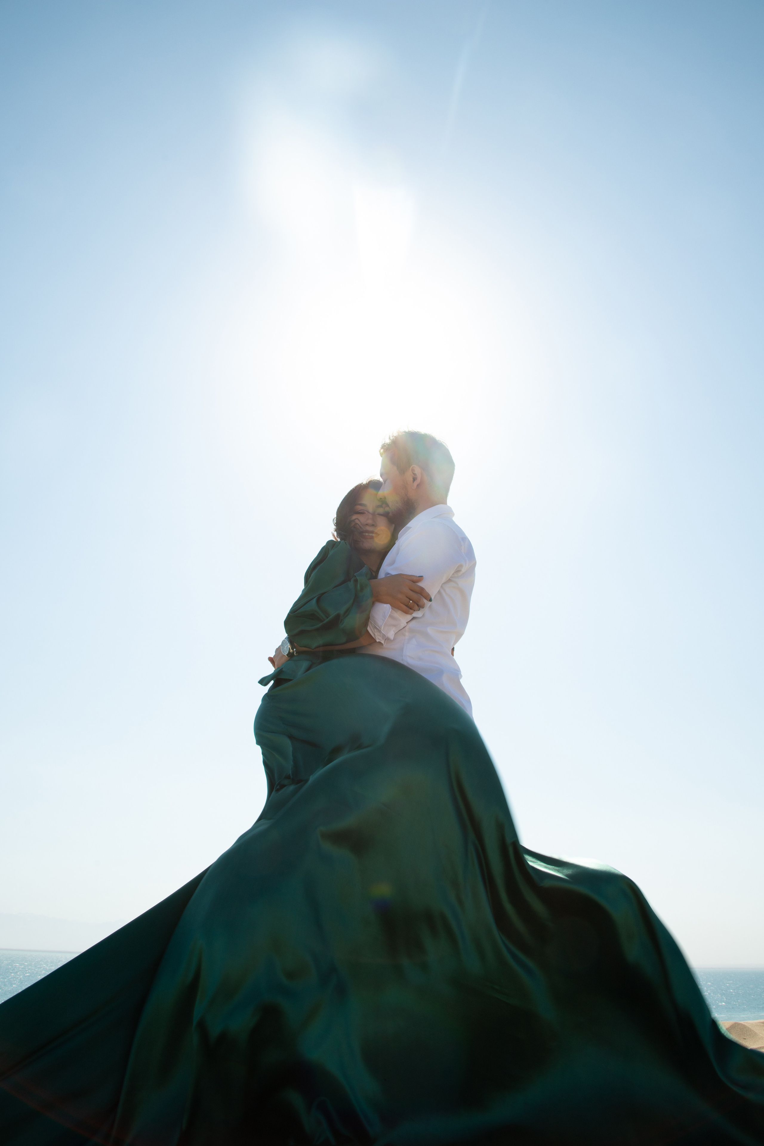 Изумрудное платье. Свадебный фотограф — Азамат Нусипбеков