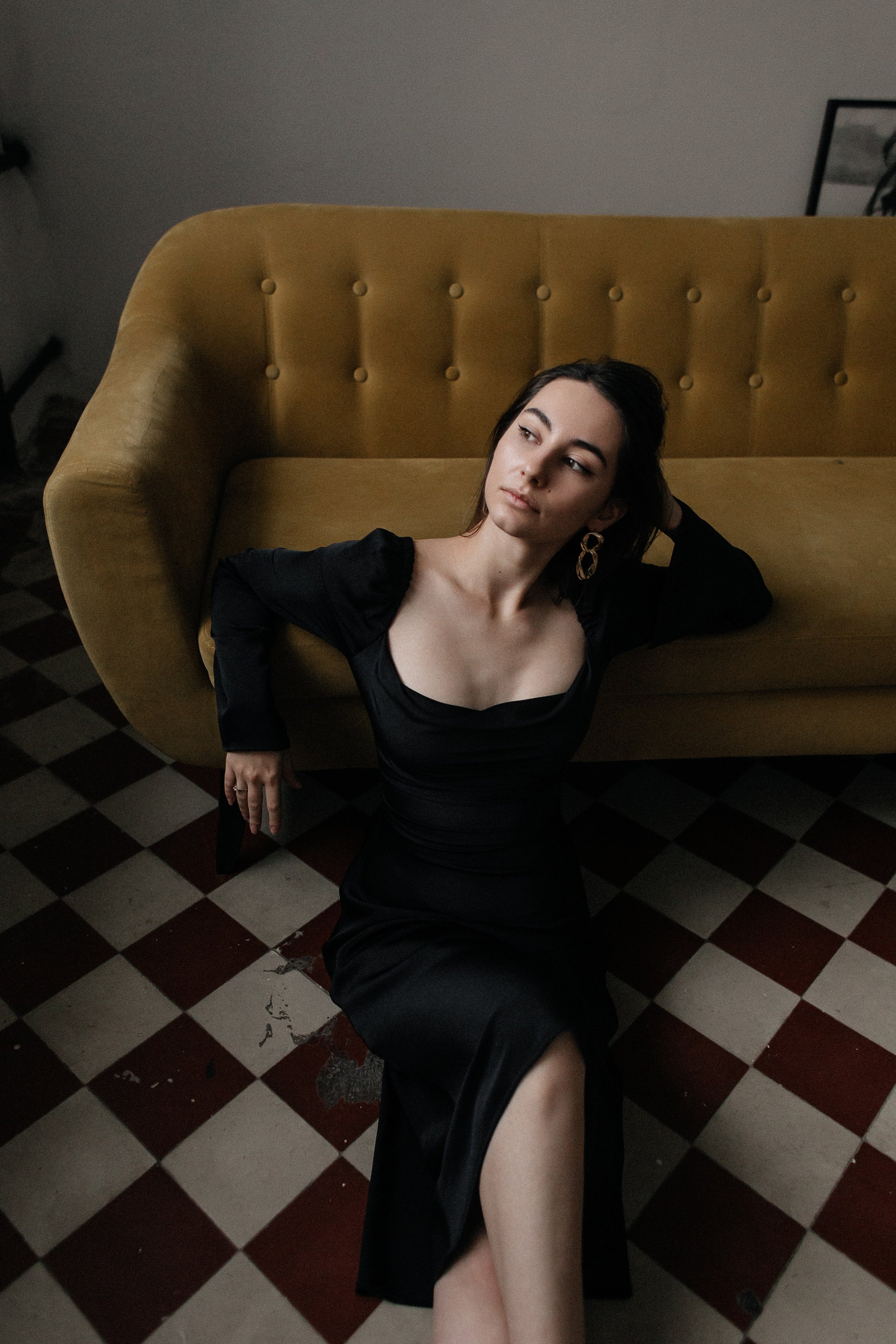 Девушка в черном платье — Лана. Свадебный фотограф в Нижнем Новгороде Генеральская Ира