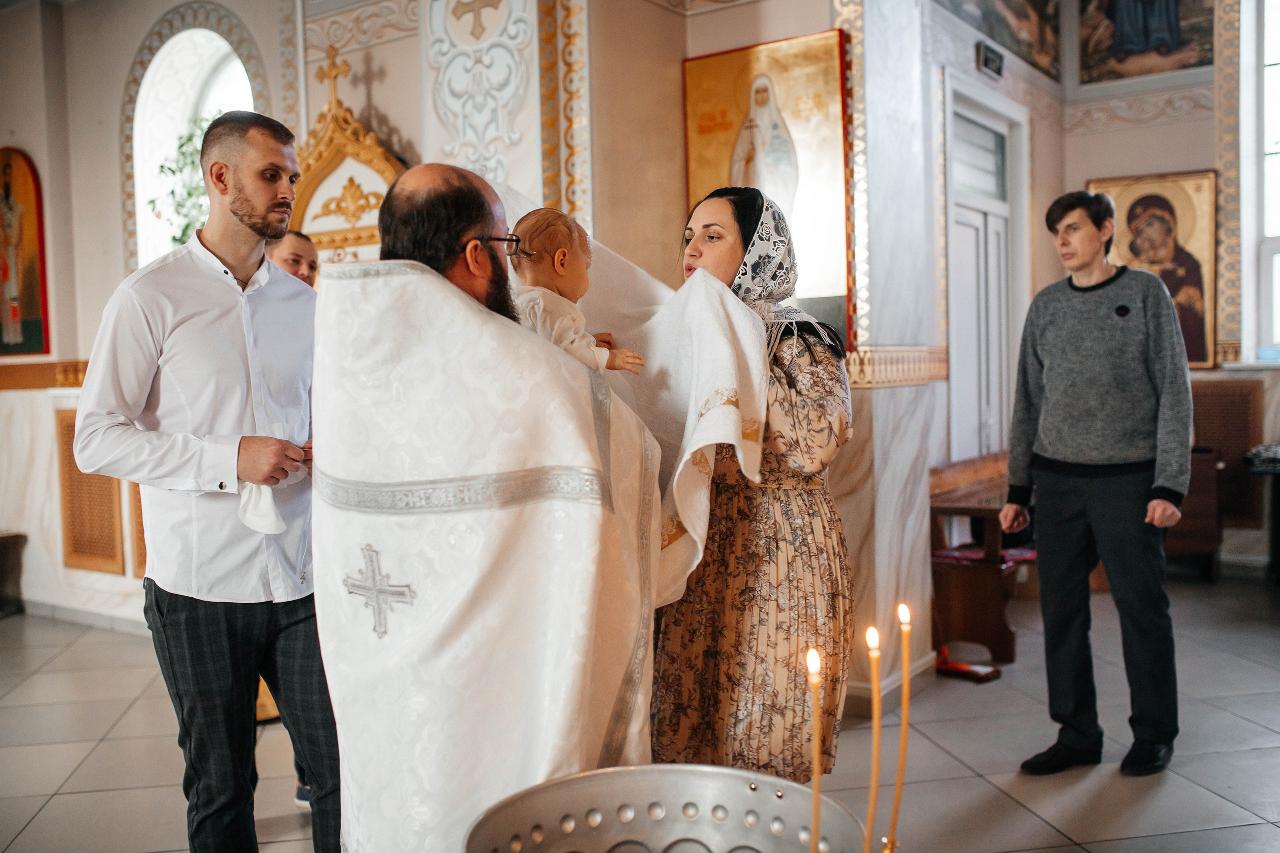 Крещение Каролины. Фотограф Сальск Катерина