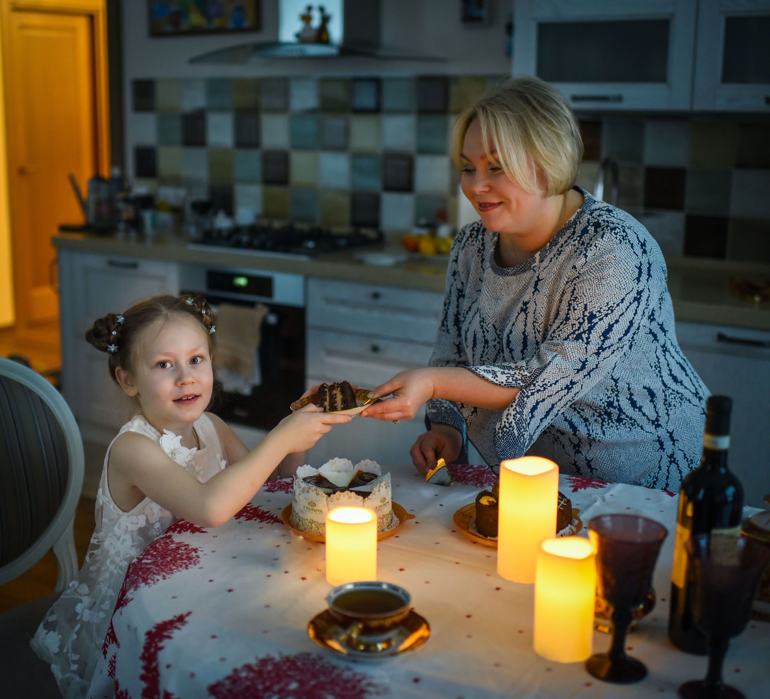 Новогодняя домашняя съемка. Семейный фотограф в Москве Анна Коропова