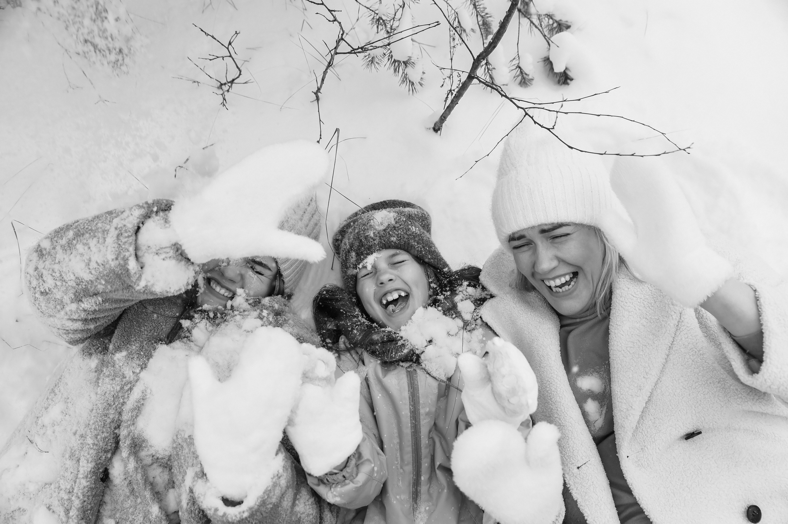 Зимние прогулки. Семейный фотограф Олеся Батурина Рязань