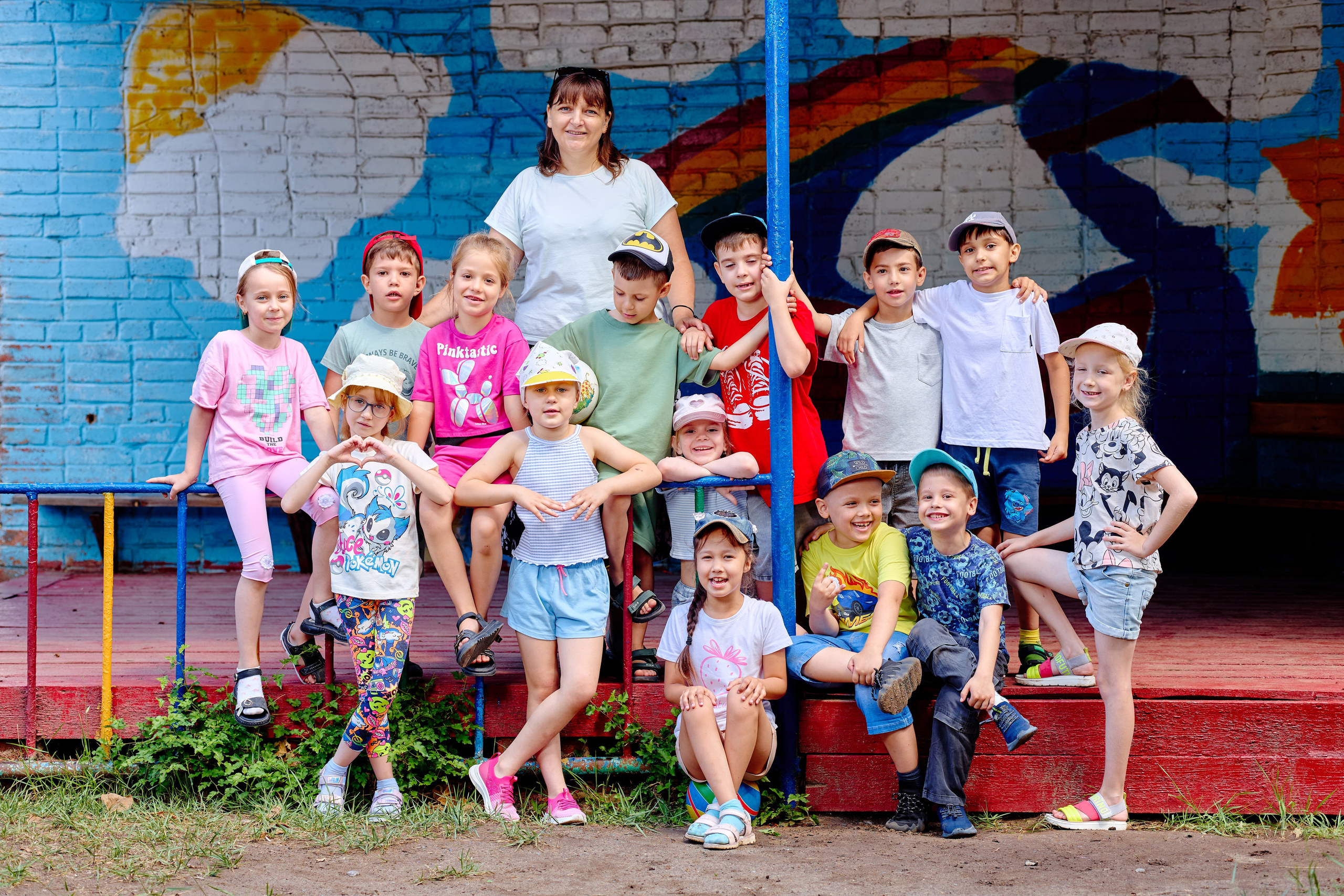 Пример летней съемки в детском саду № 92 Старшая группа Радуга. Фотограф Выпускные альбомы Таганрог Сергей Коробченко