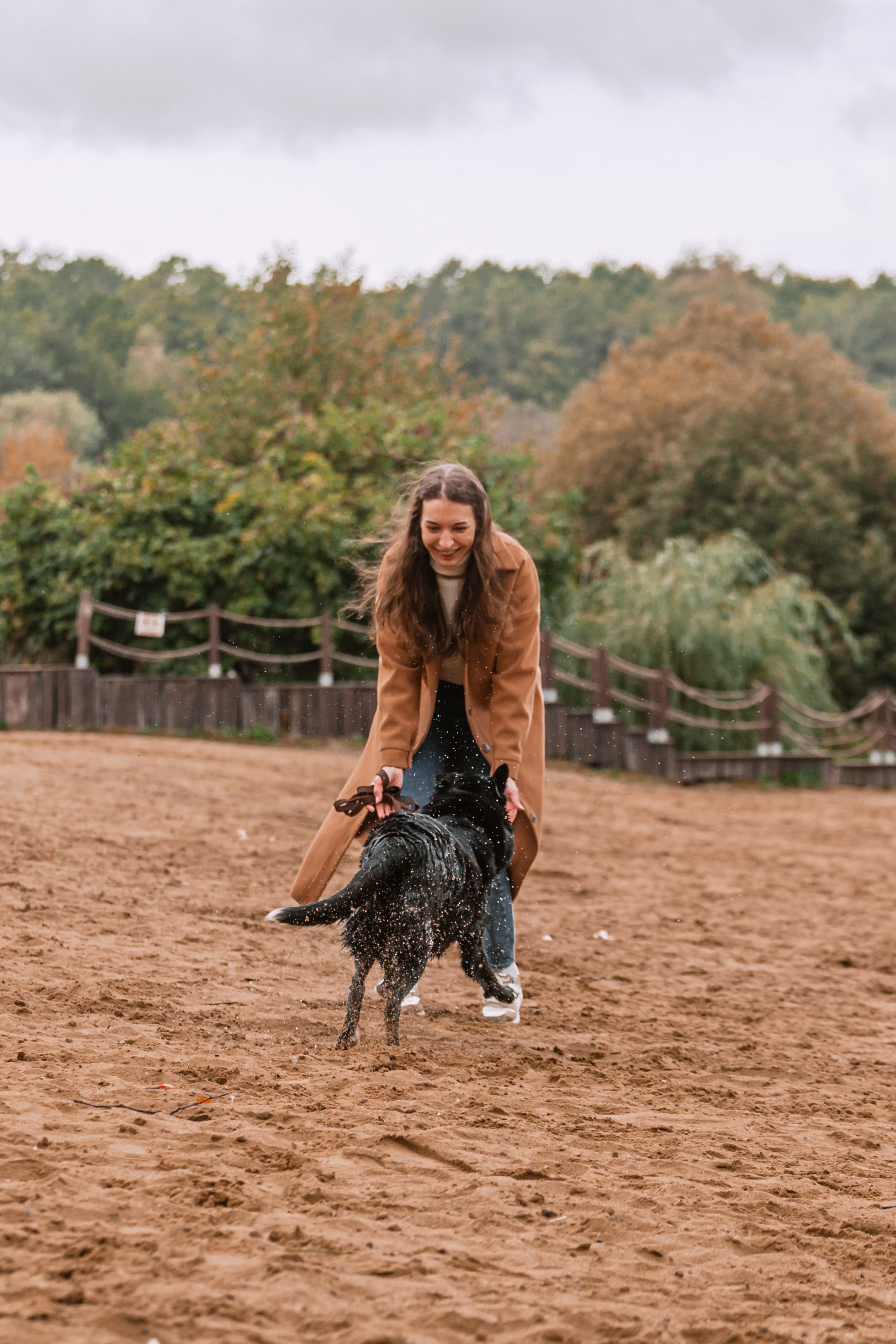 Юля и Фортуна. Фотограф-анималист Татьяна Степанова