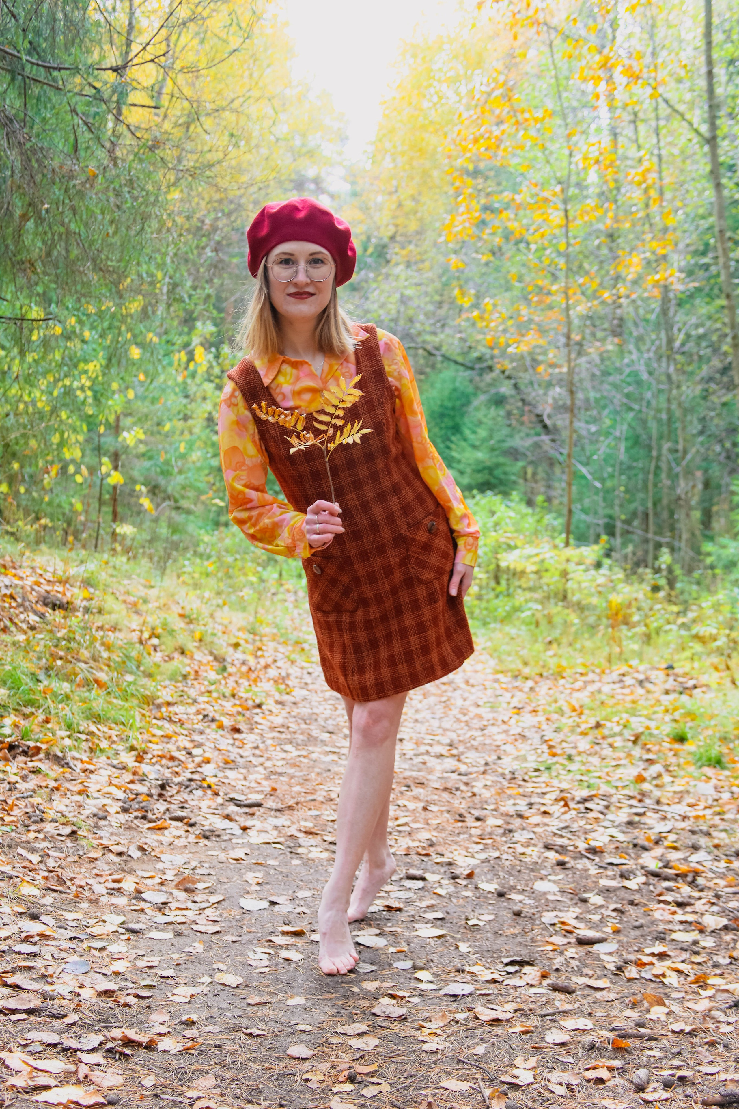 Маша в лесу. Фотограф Пермь. Фотосессия в фотостудии Перми и на свежем воздухе