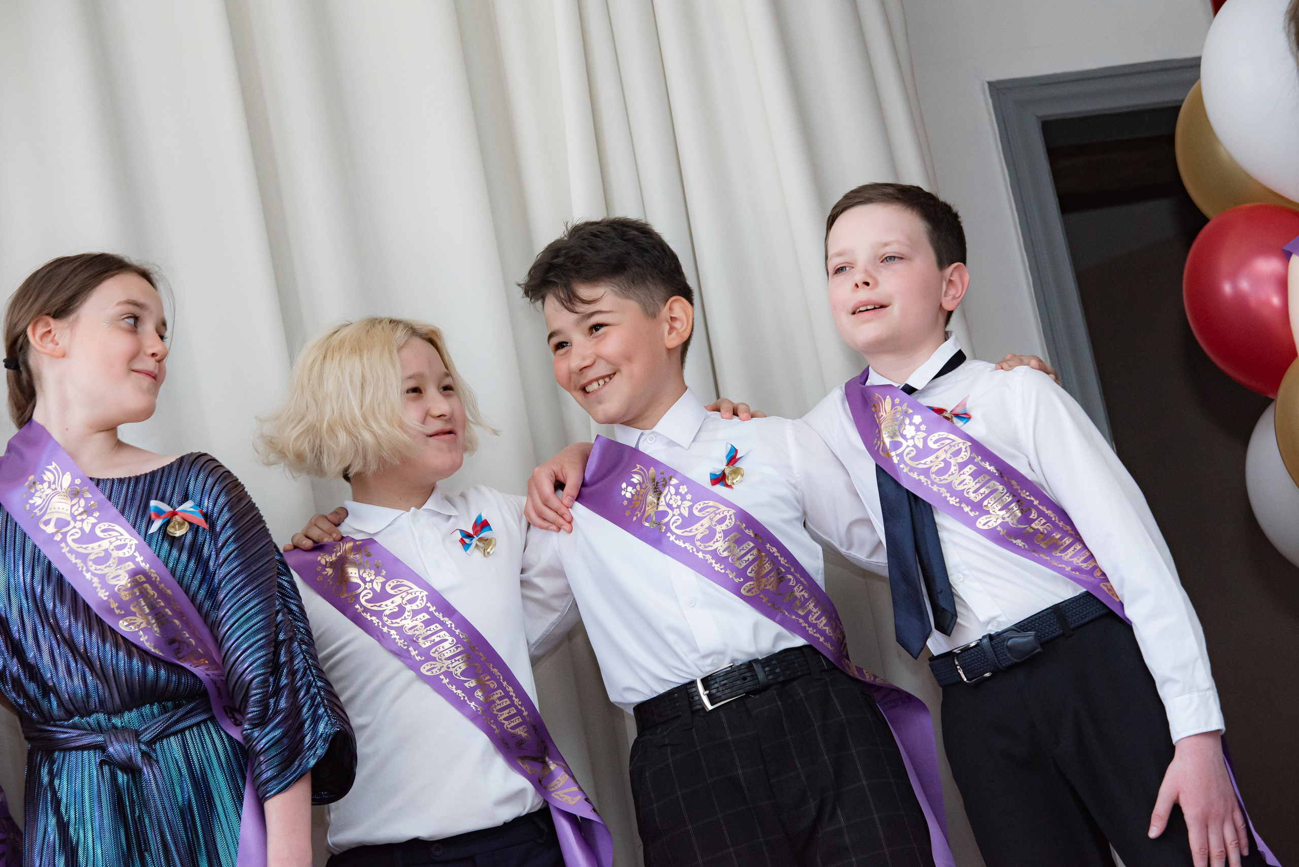 Выпускной 4 класс, 280 школа им. Лермонтова, 25.05.2024. Наталия Март | Фотограф СПб