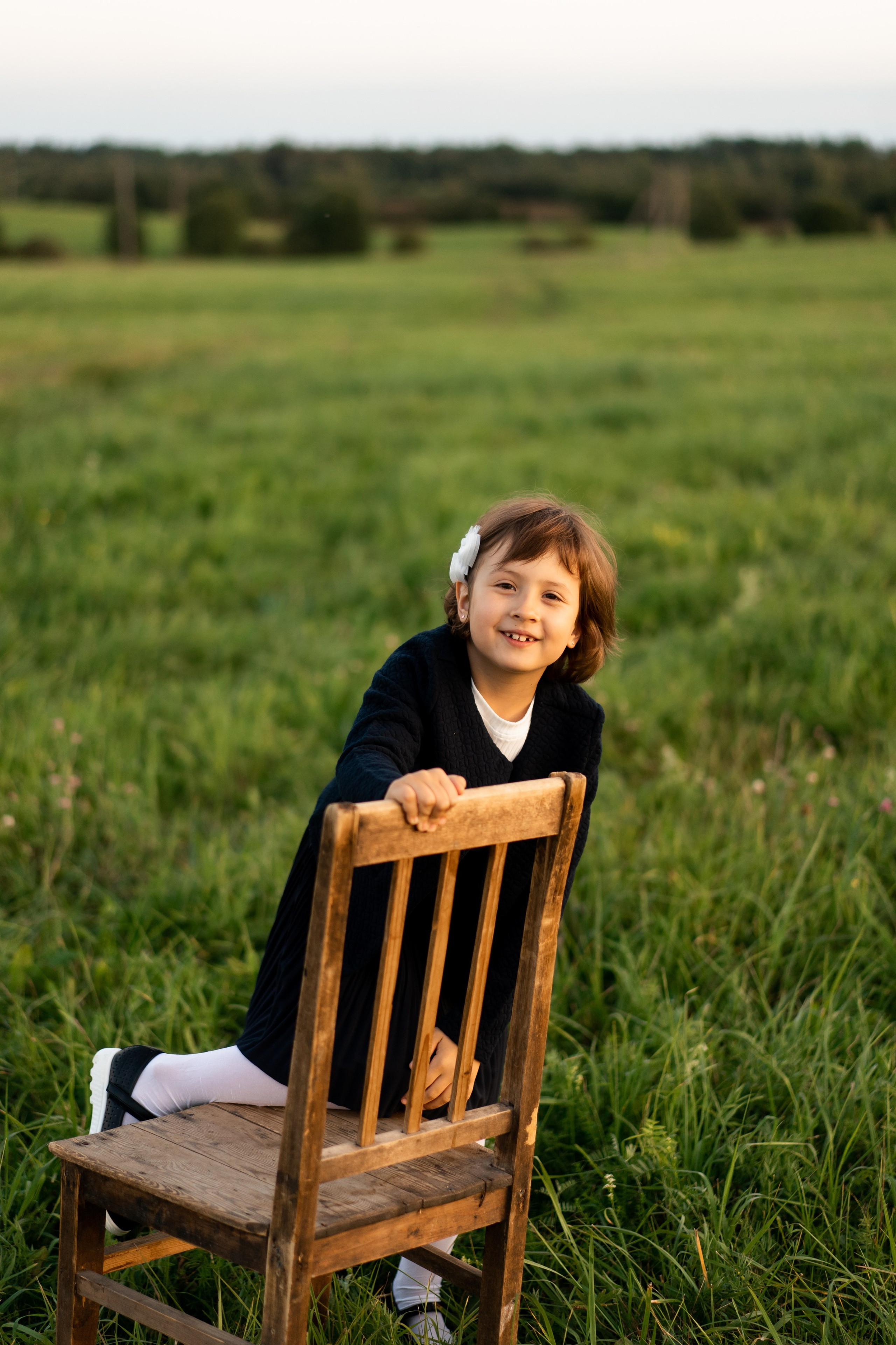 Майя. Первый раз в 1 класс. Семейный и детский фотограф в Санкт-Петербурге Дарина Герчиу