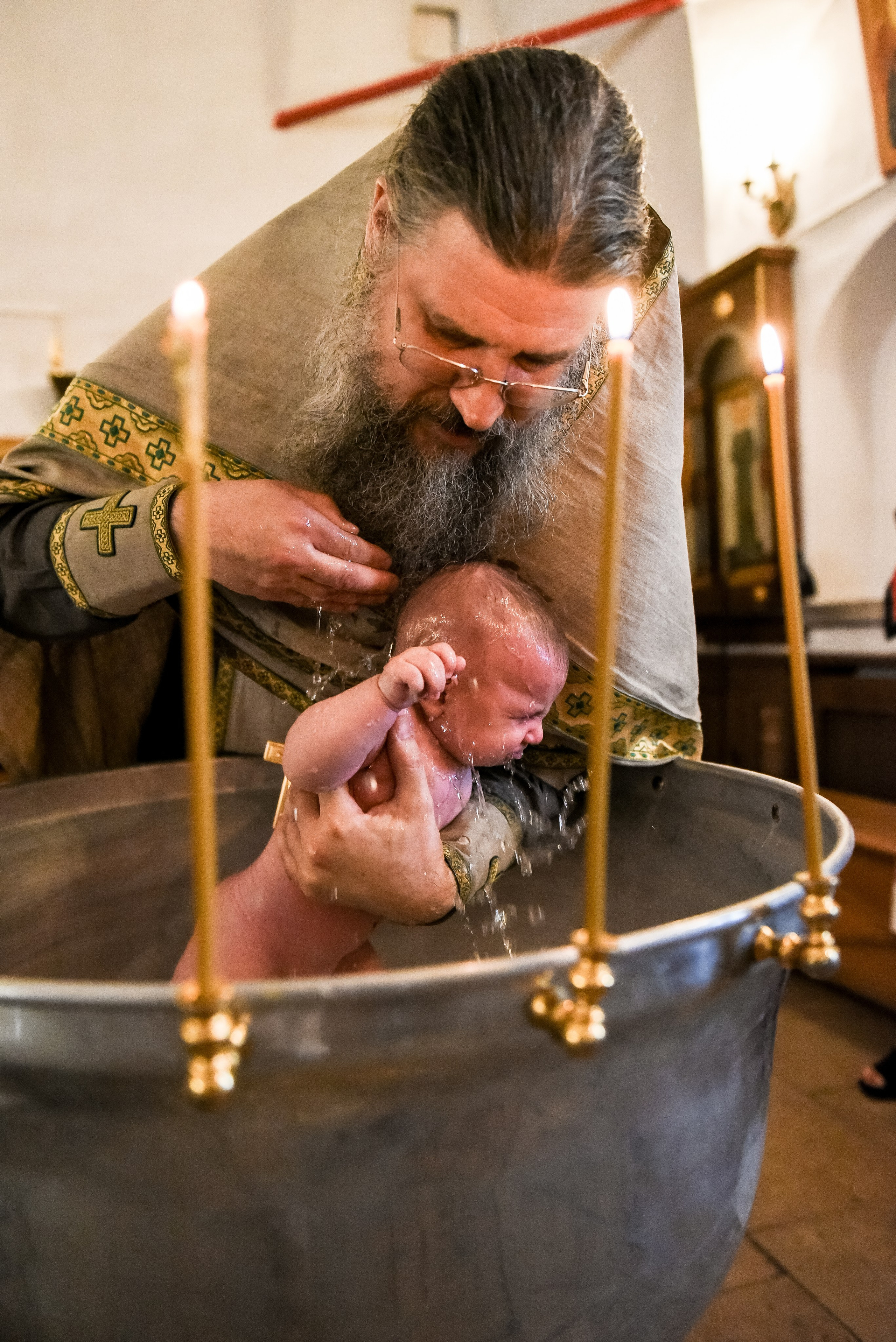 Крещение Габриэля. Фотограф, визажист. Москва