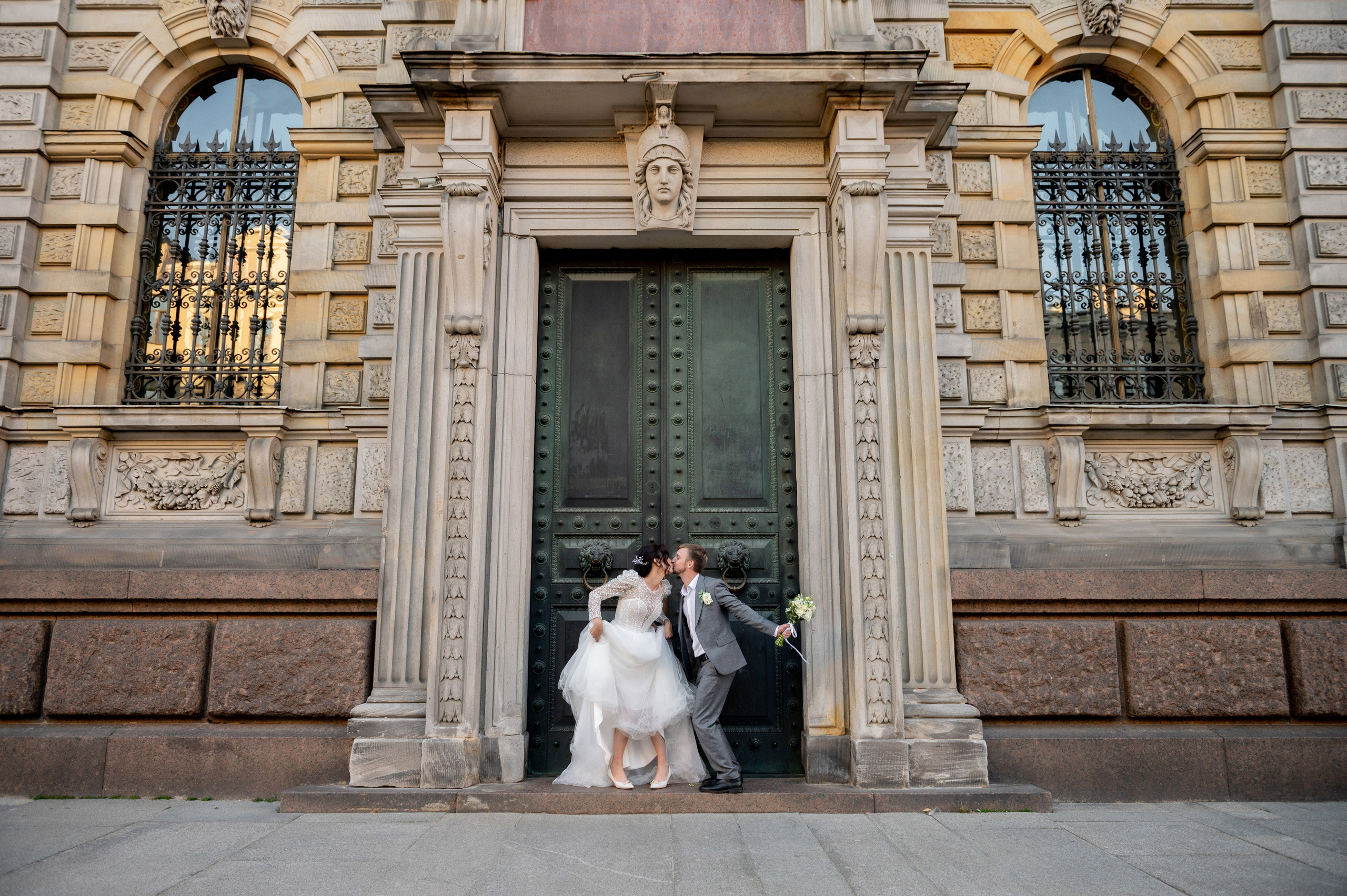 Кирилл и Анжела (круассаны, кофе и фотосессия в Летнем саду). Портретный, семейный и свадебный фотограф в Санкт-Петербурге и в Пушкине Ширяев Денис