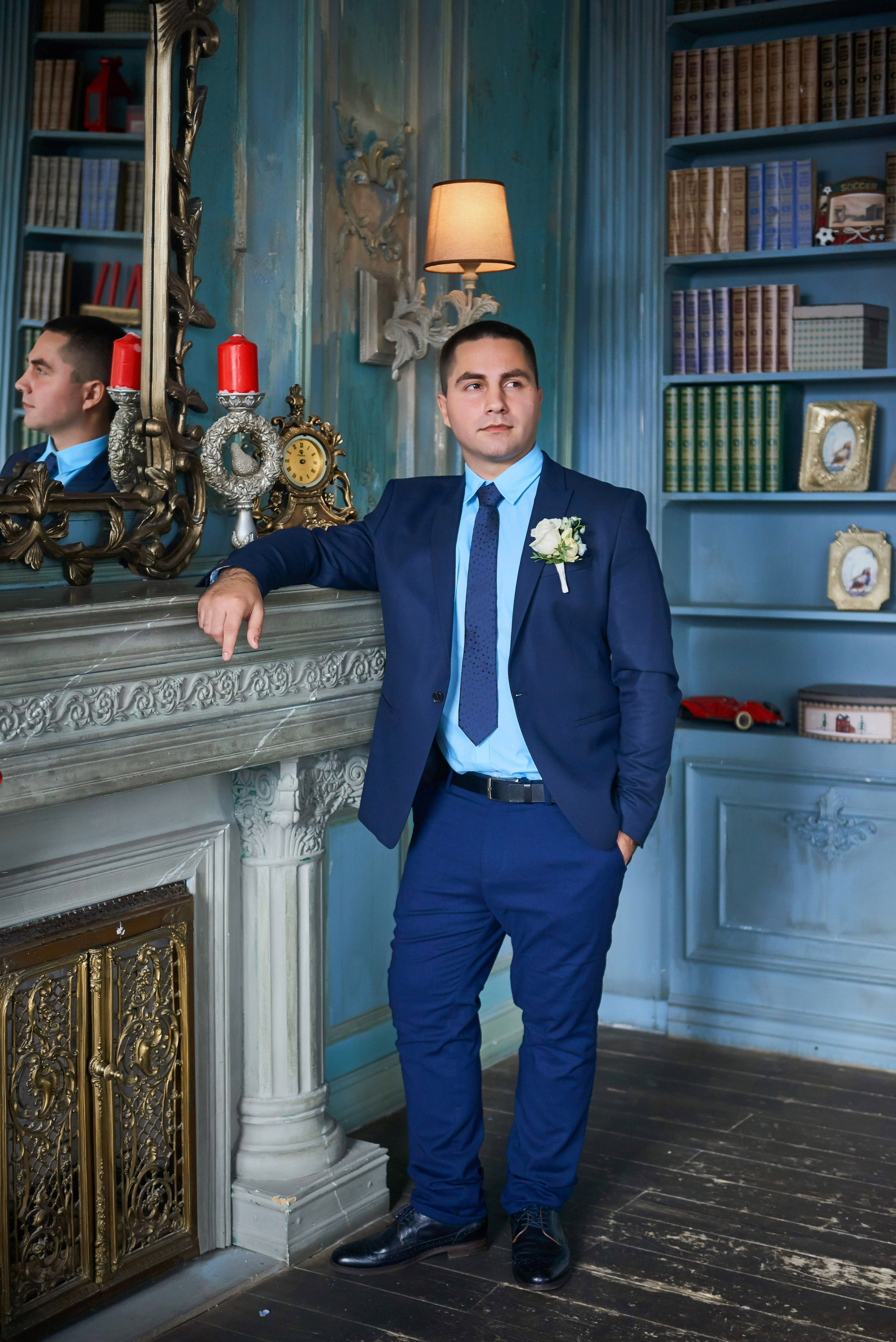 Свадебная фотосессия в студии. Портретный, семейный и свадебный фотограф в Санкт-Петербурге и в Пушкине Ширяев Денис