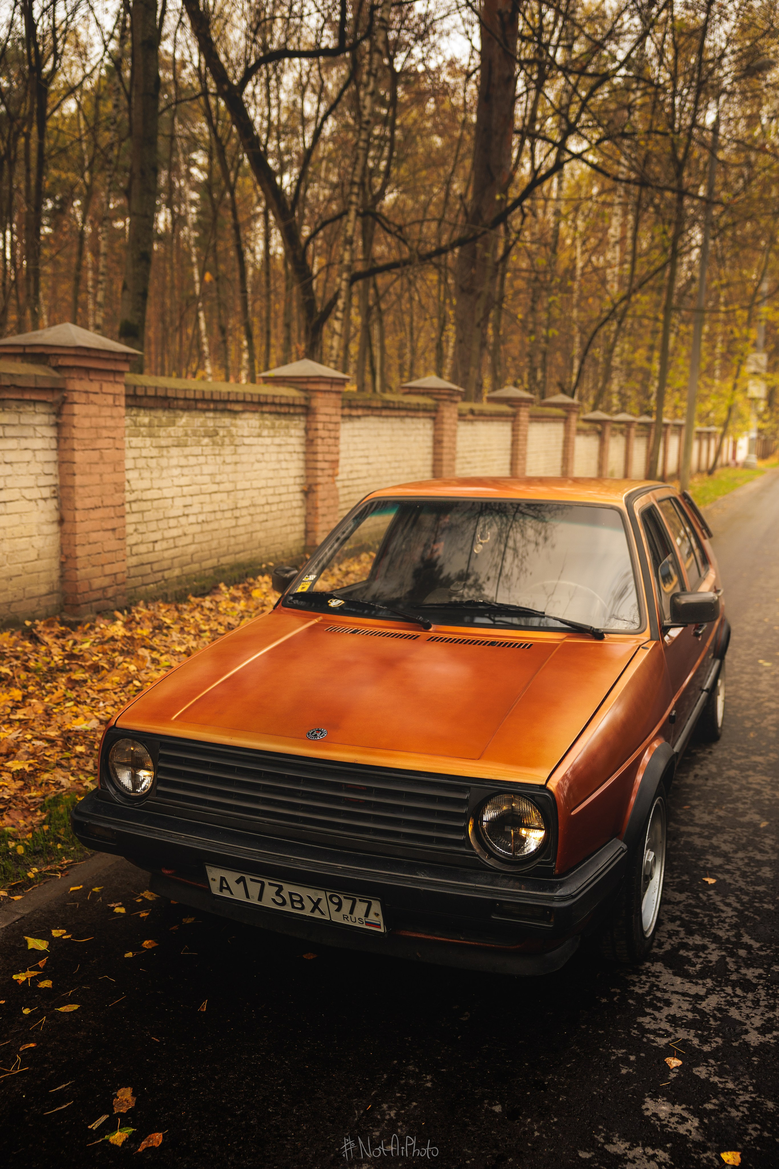 Фотосессия VW Golf 2. #NotAiPhoto — автомобильный фотограф