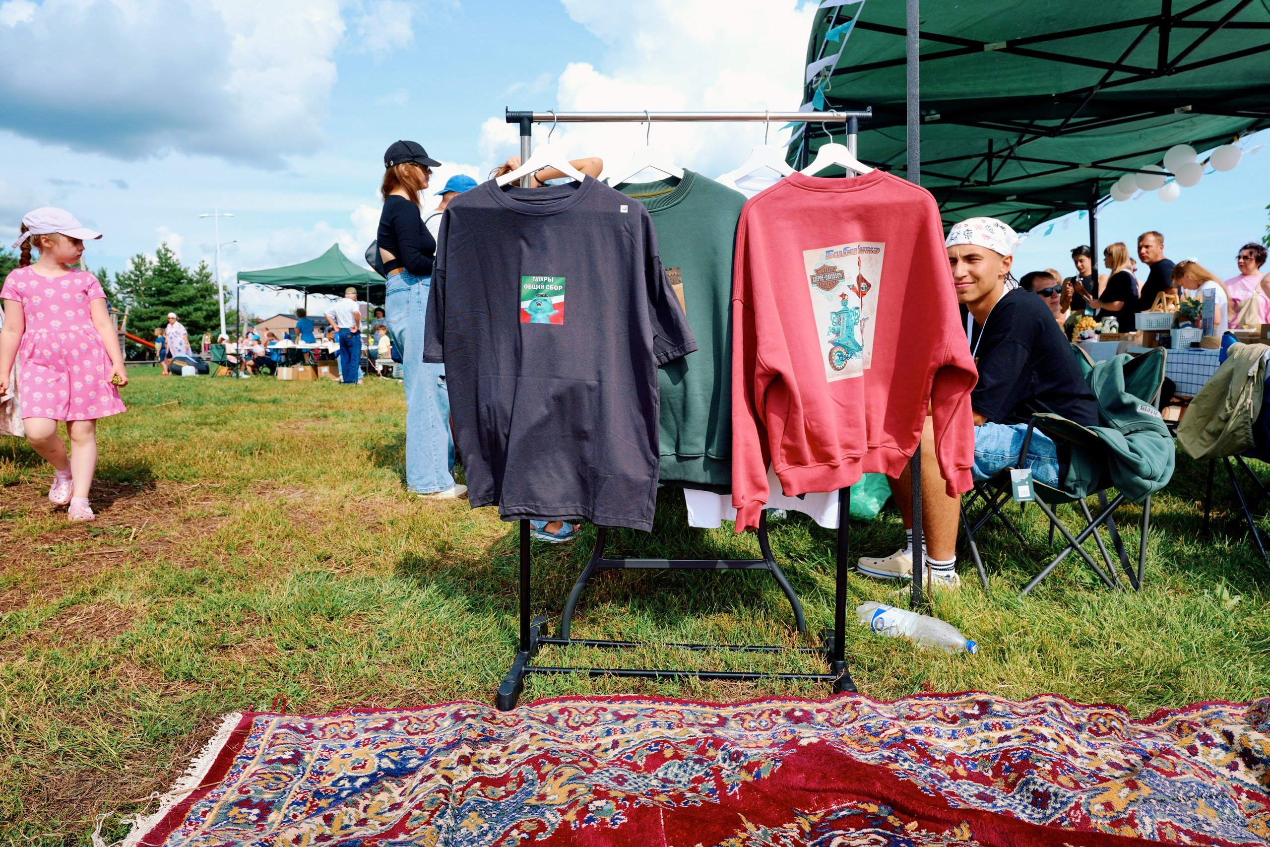 Пляжный маркет 2024, г. Лаишево. Фотограф Казань