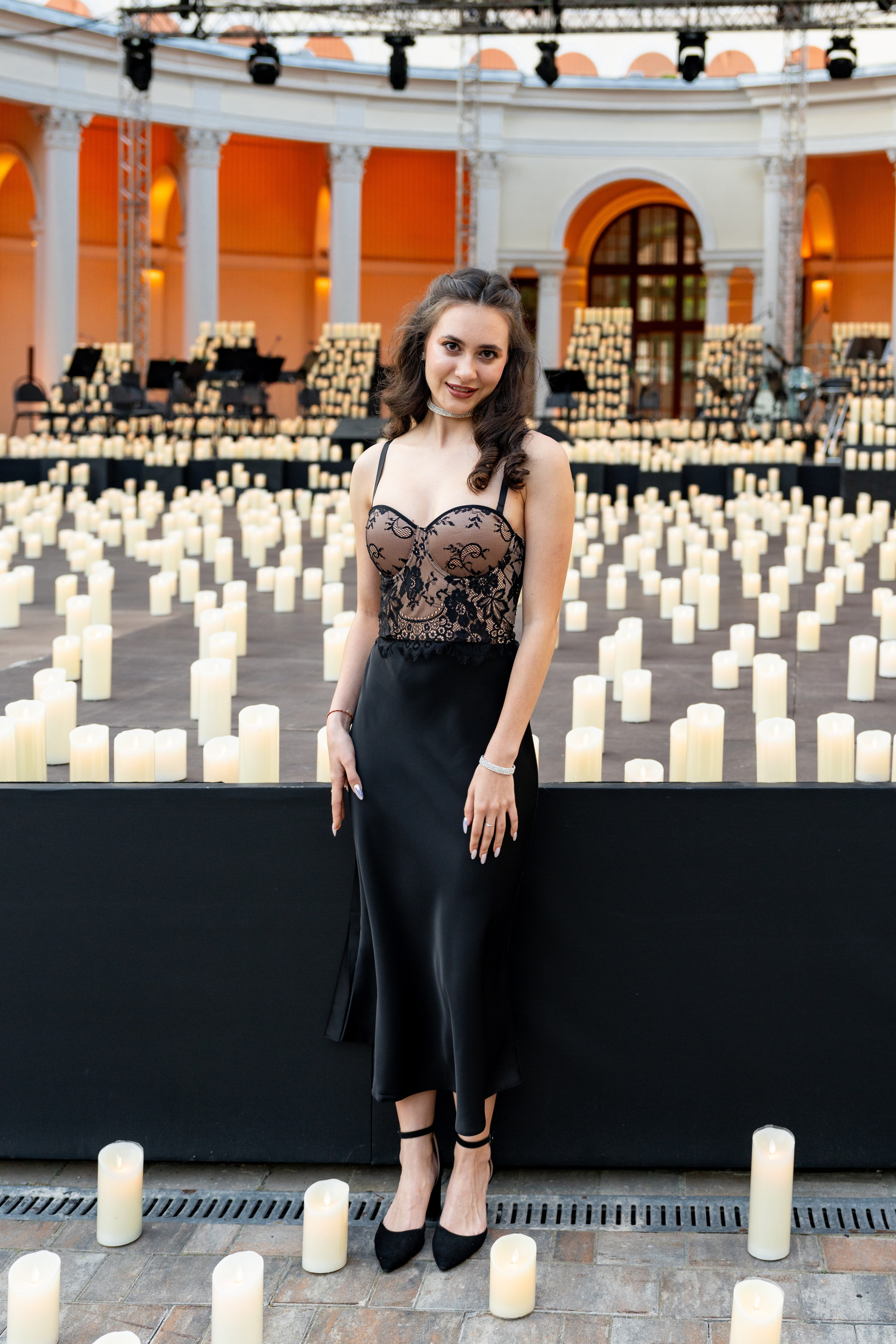 Симфонический оркестр Lumisfera при свечах. Фотограф Никита Комаров