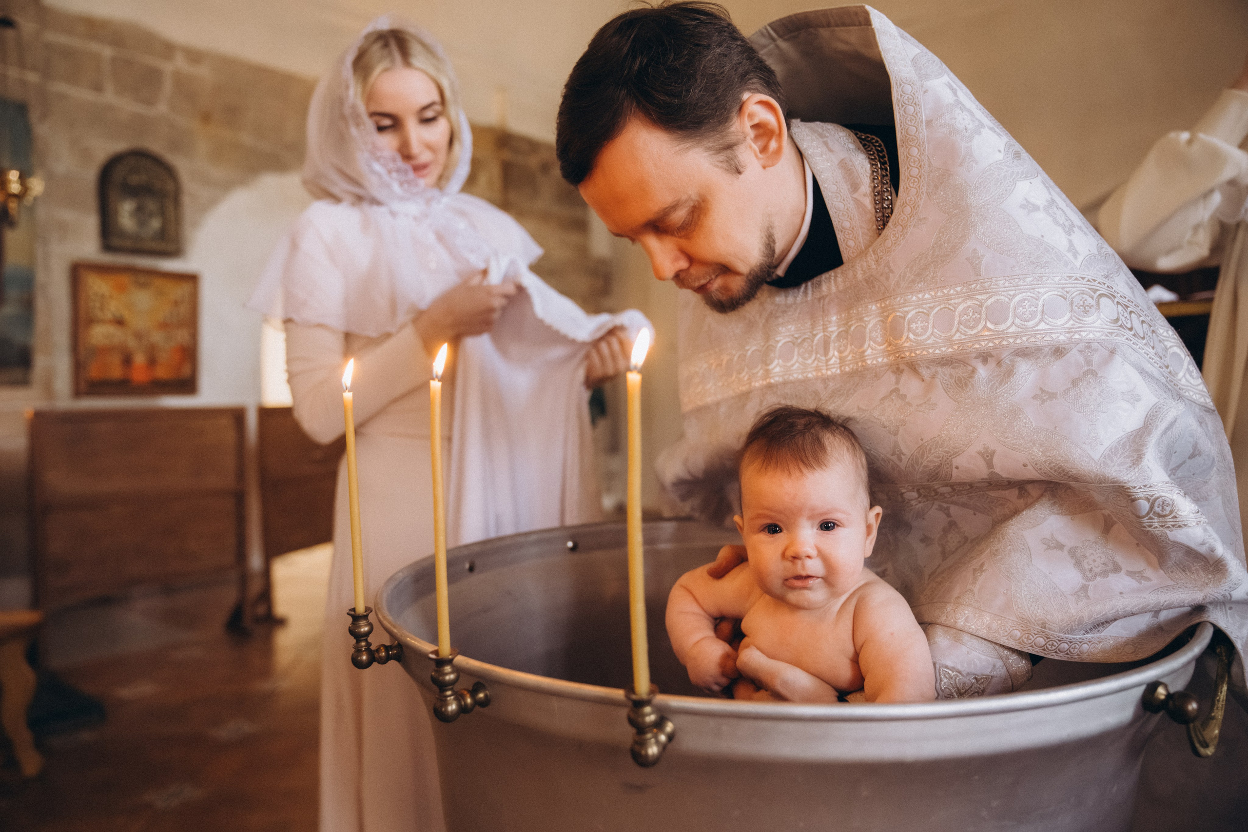 Крещение Дарьи. Семейный и детский фотограф Москва Дарья Бугра