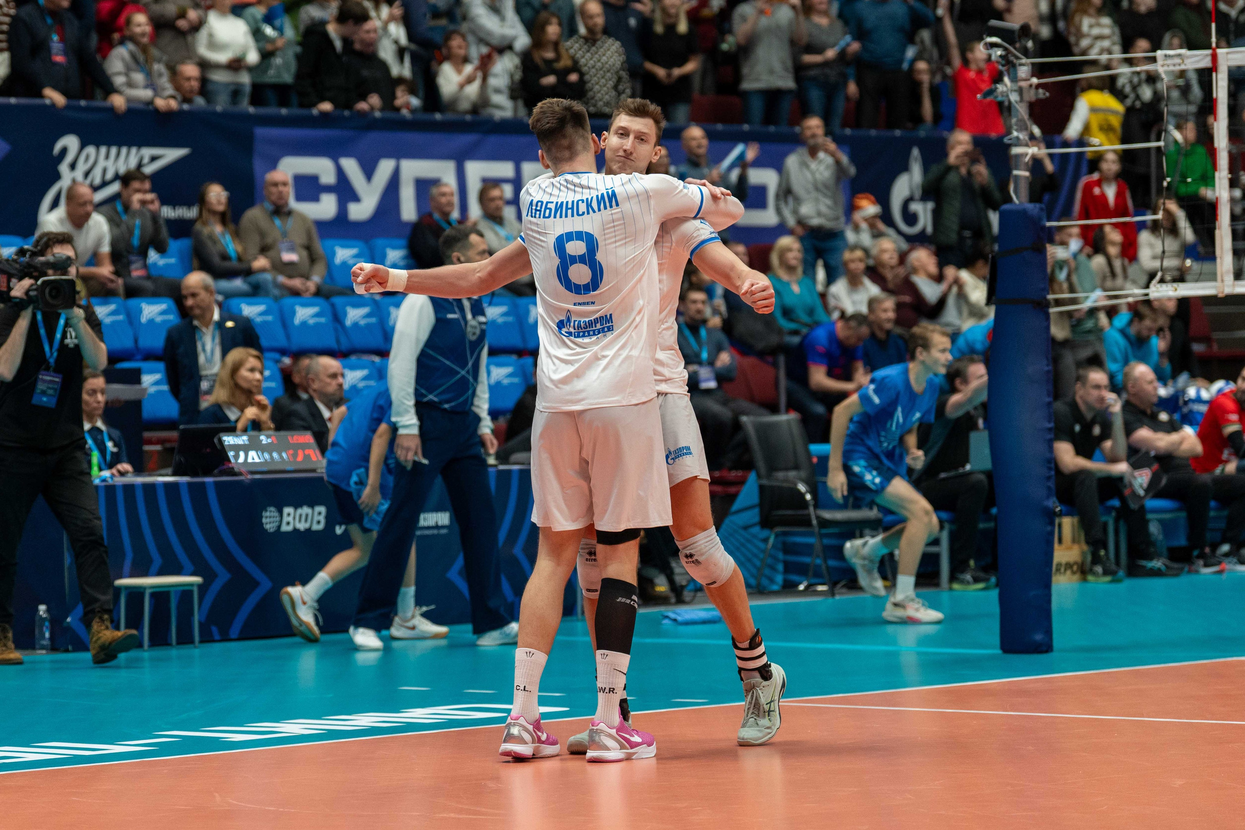 Зенит-Казань — Локомотив: финал Суперкубка России 2025 | волейбол, фотогалерея — Антон Гауф. Спортивный фотограф в Санкт-Петербурге | Антон Гауф