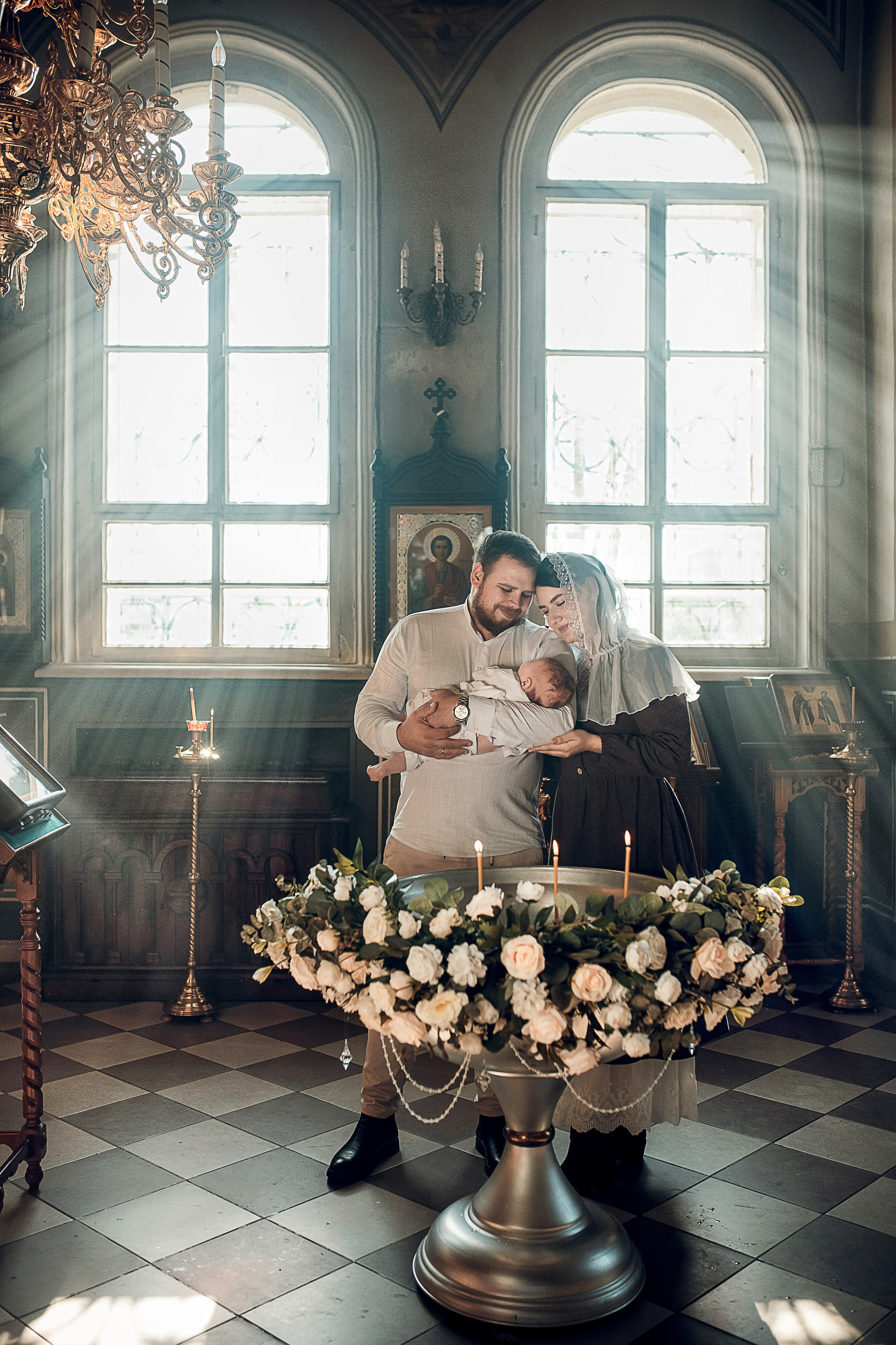 Крещение Святослава.Рахманово. Свадебный, семейный и детский фотограф в Москве и области