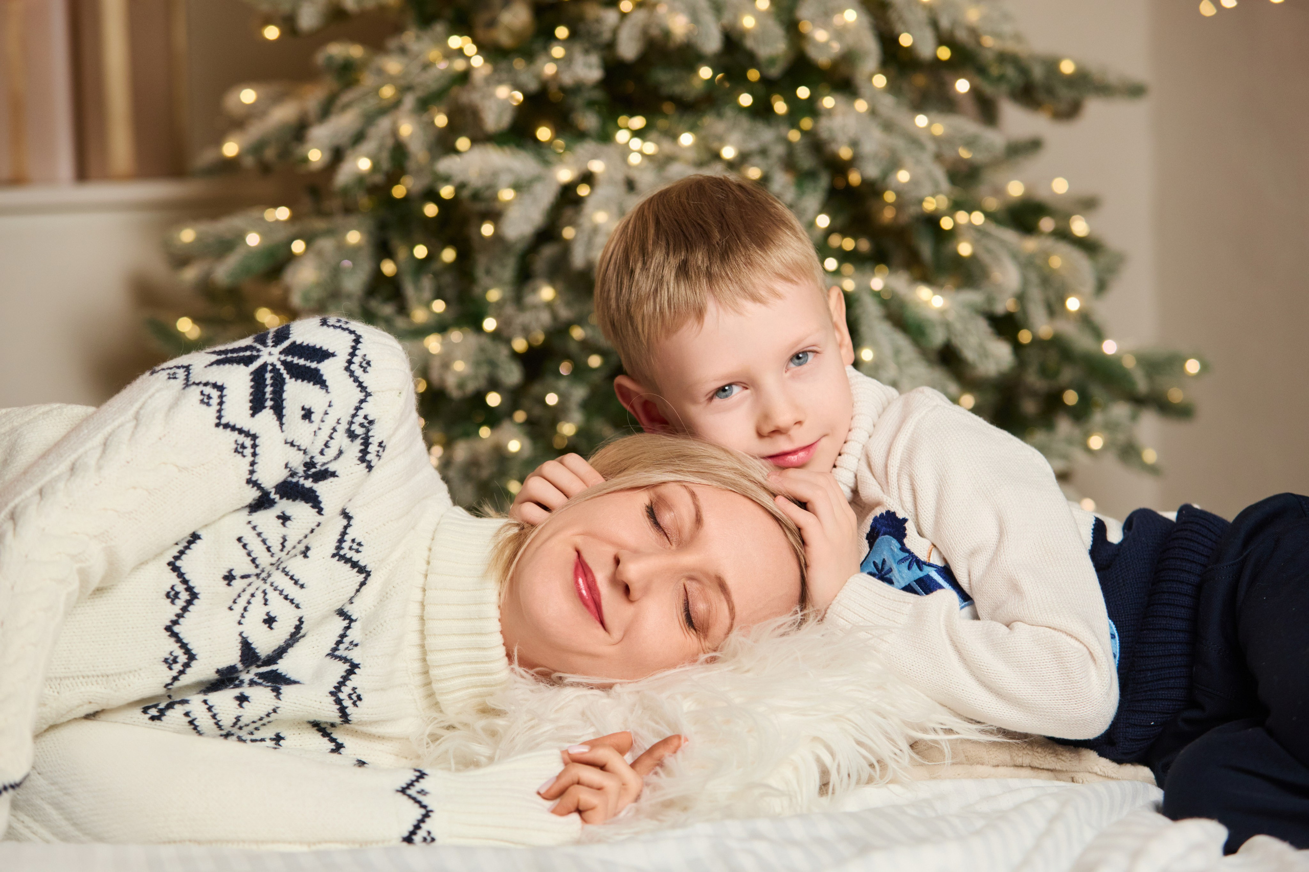 Новогодняя семейная