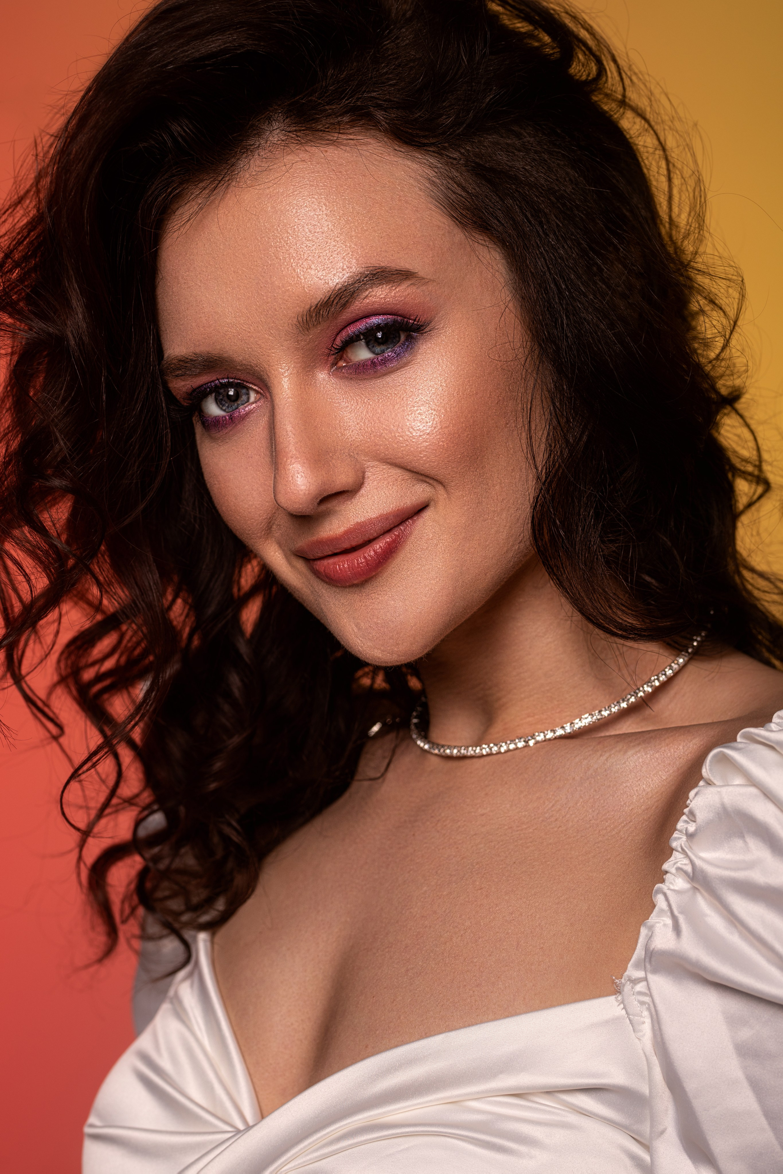 Съемка в студии на циклораме с Анастасией для «себя»