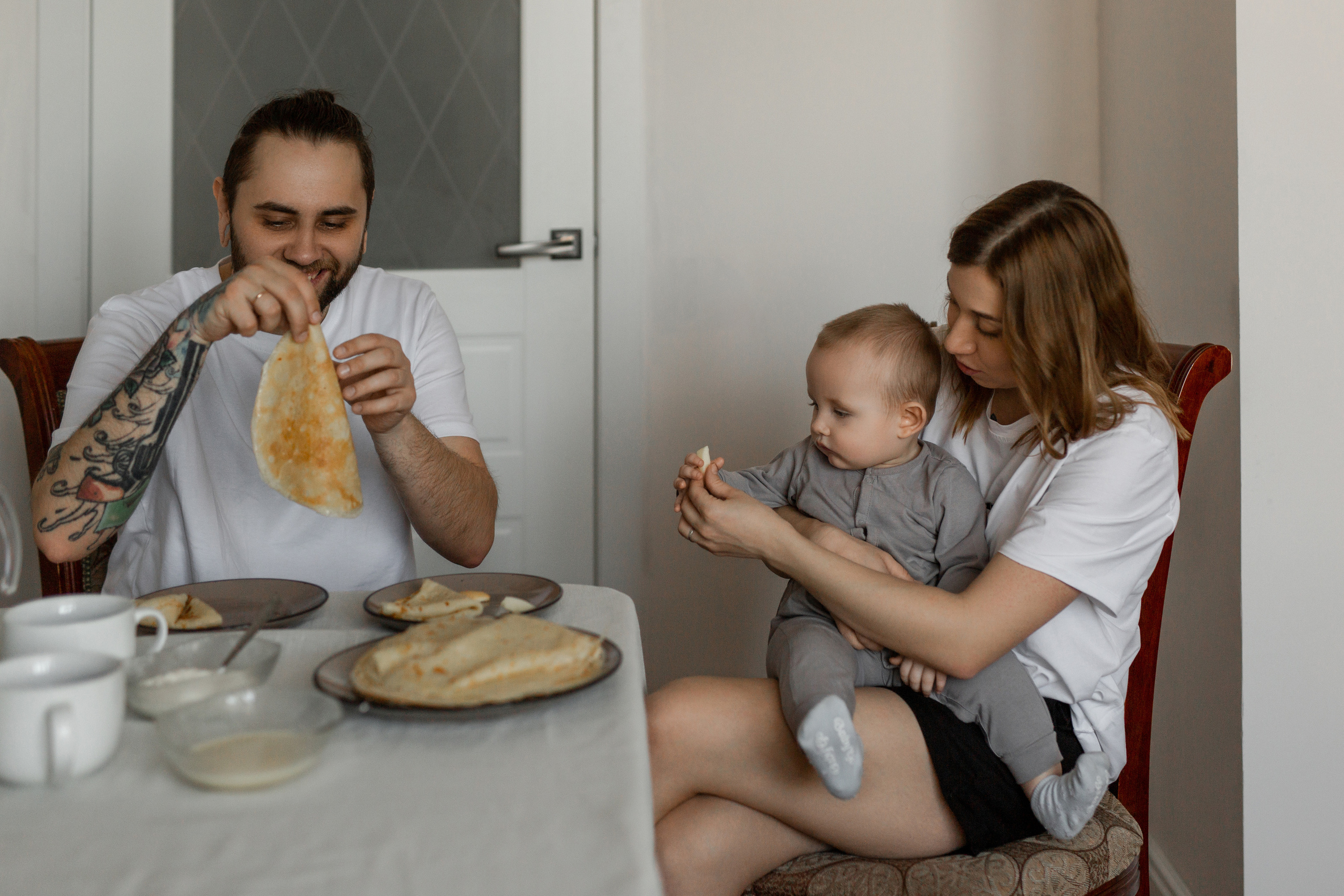 Масленица. Кристина, Илья и Марк. Семейный фотограф в Каневской Епифанова Ольга