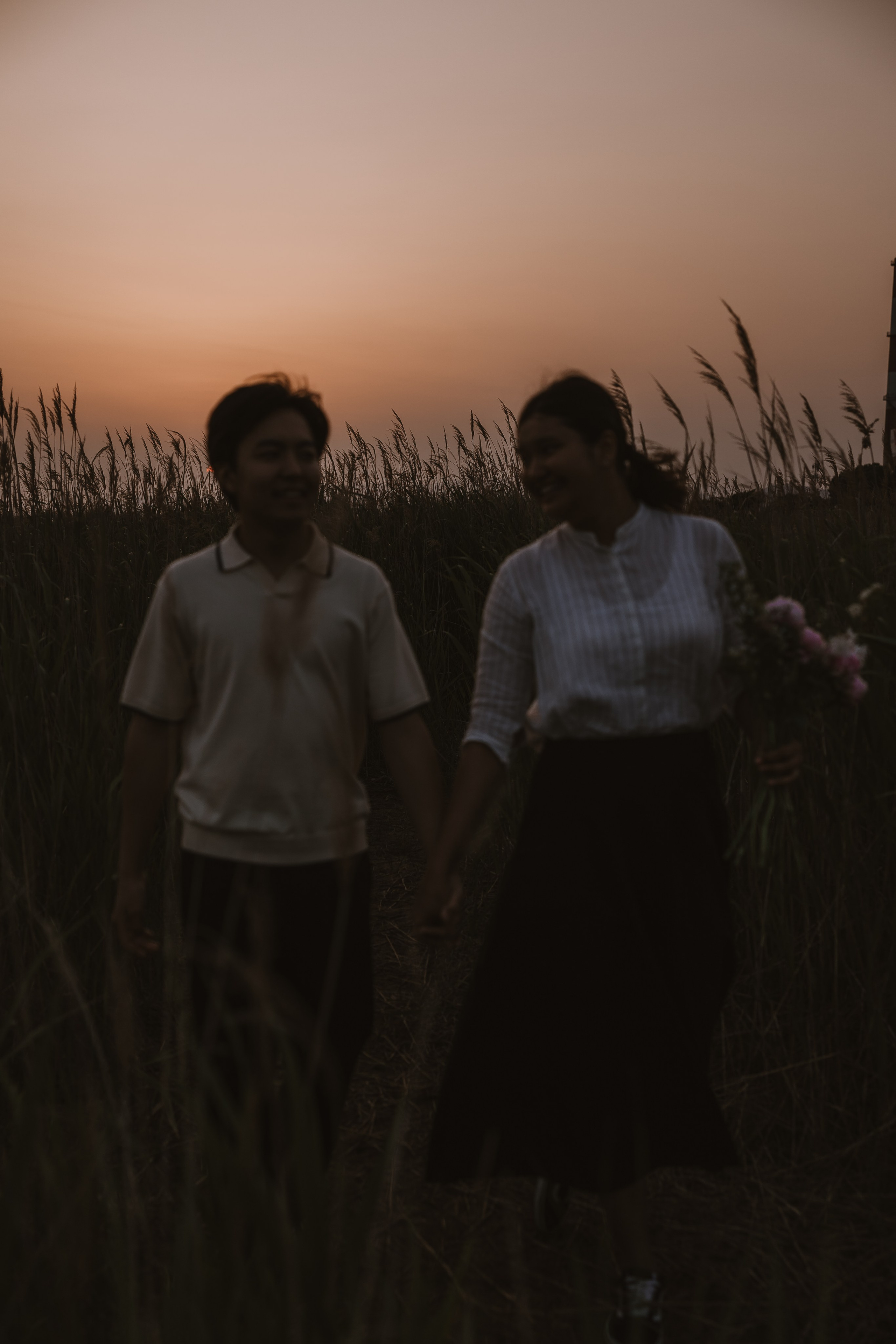 This is an evening walk of lovers. Your photographer in Busan (South Korea) Aleksandra Anufriy