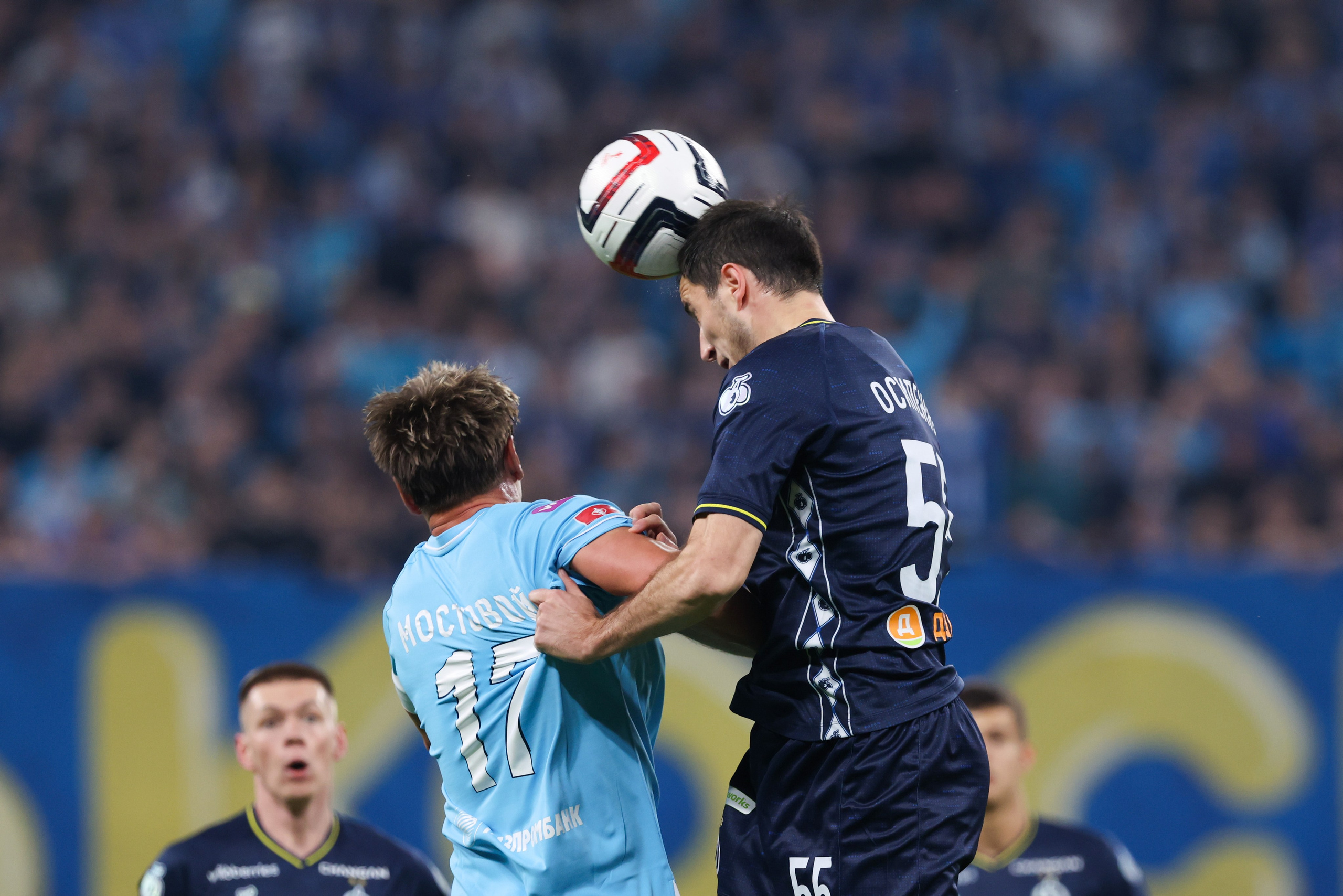 ФК «Зенит — ФК «Динамо» Москва 05.11.2025. Спортивный и репортажный фотограф Антон Тереханов