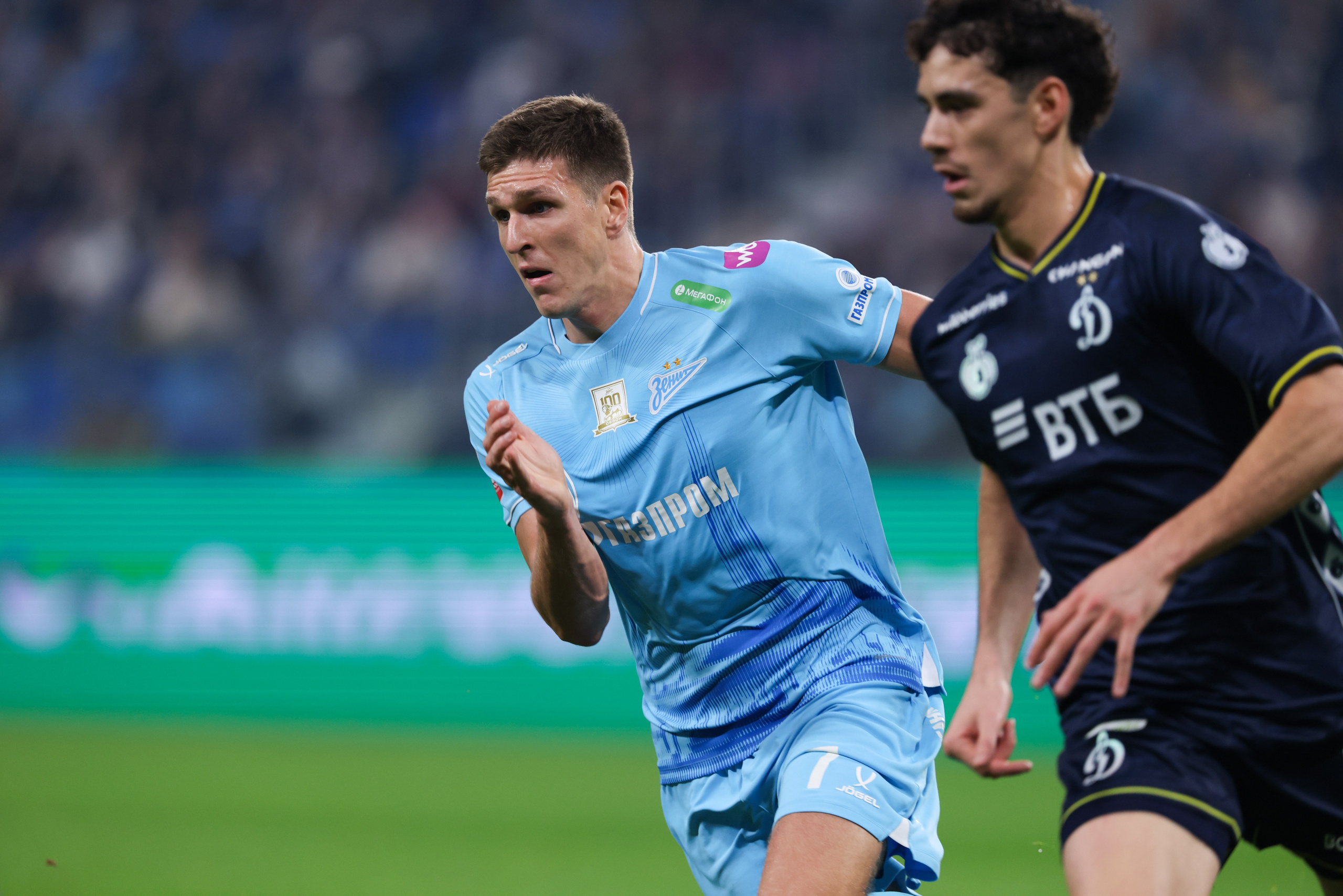 ФК «Зенит — ФК «Динамо» Москва 05.11.2025. Спортивный и репортажный фотограф Антон Тереханов