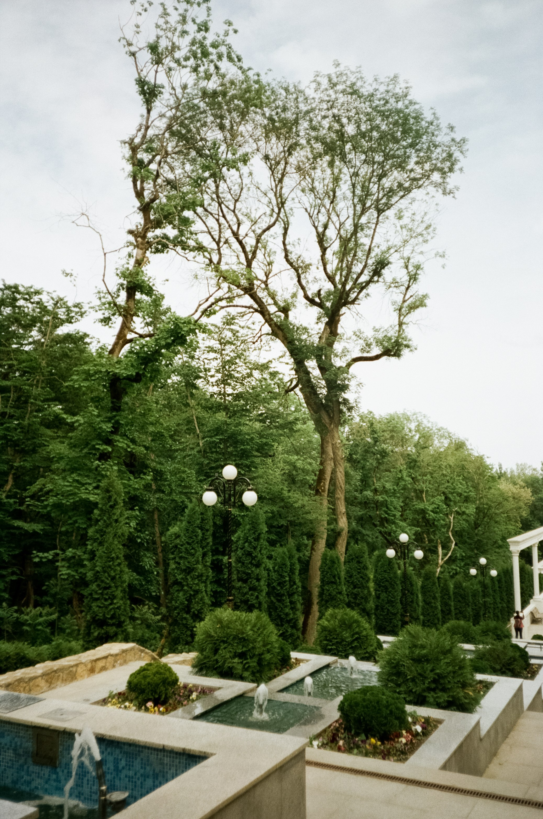 Каскадная лестница в Курортном парке Железноводска. 574 ступени красот. Фотограф-документалист Мария Осокина