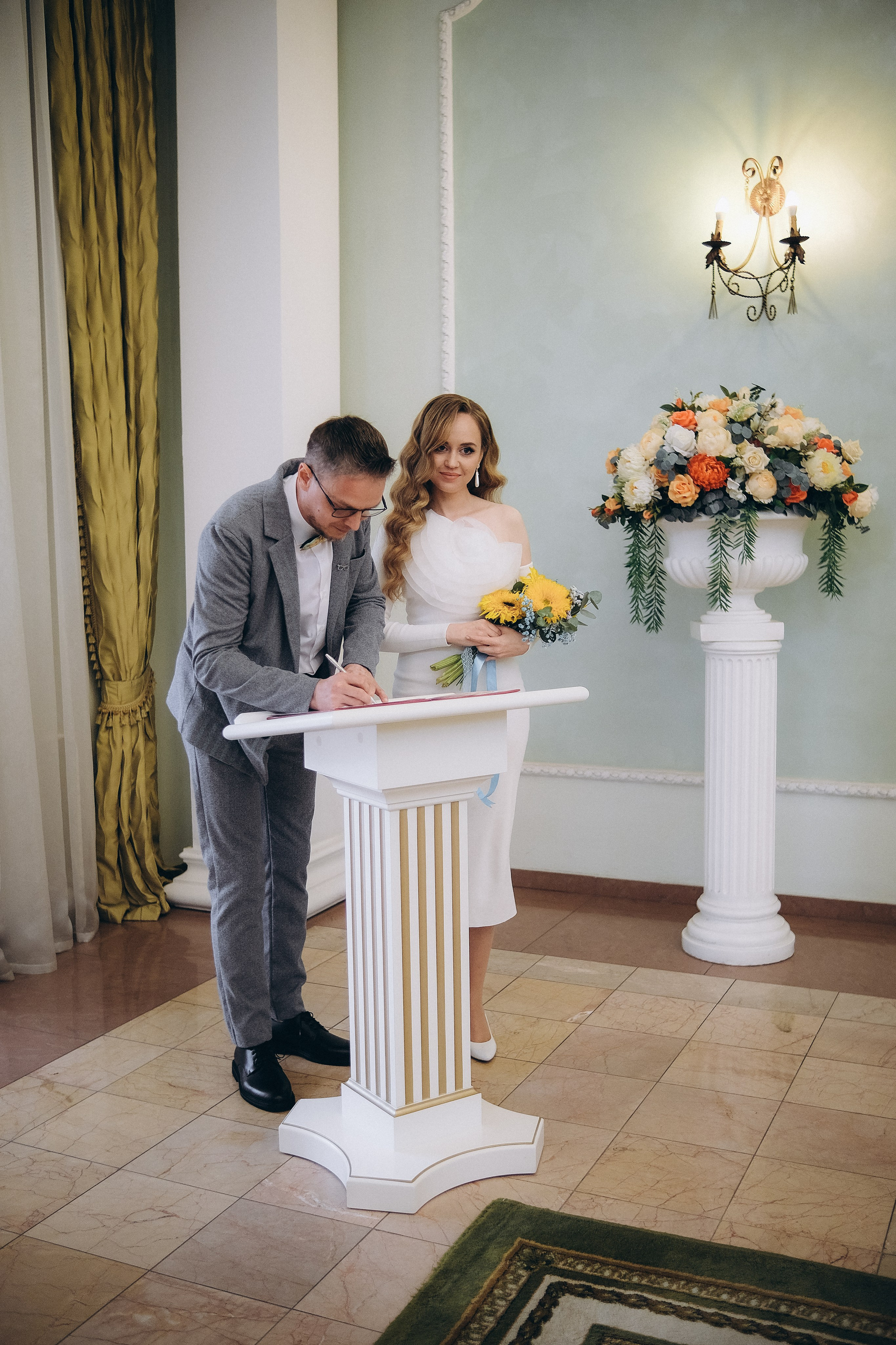 Марина & Слава. Загс Приморского р-на. Phdkvmr.ru