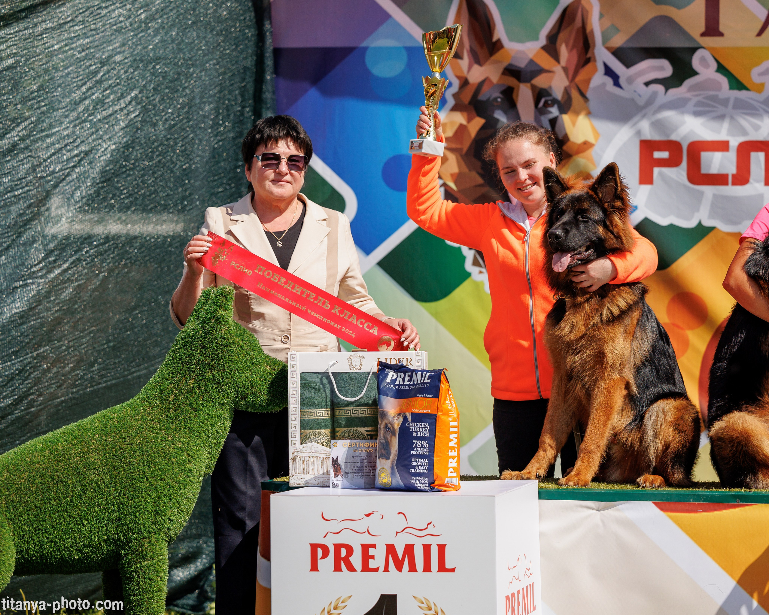 Фотографии с монопородных выставок немецких овчарок. Фотограф собак, фотограф-анималист Аня Титова (Titanya). Москва