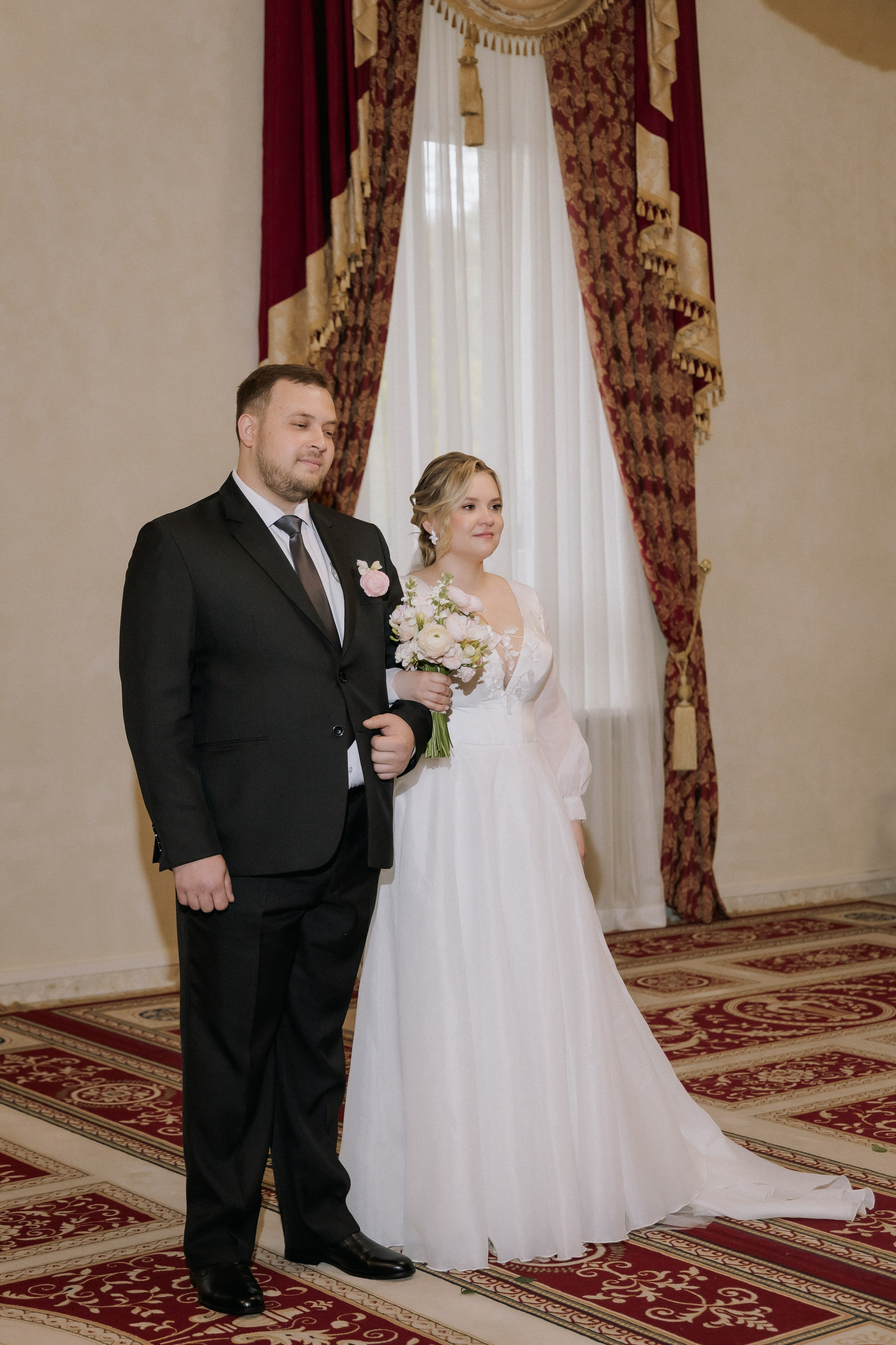 Анастасия и Сергей. Свадебная прогулка. Свадебная фотография. Арина Рубах