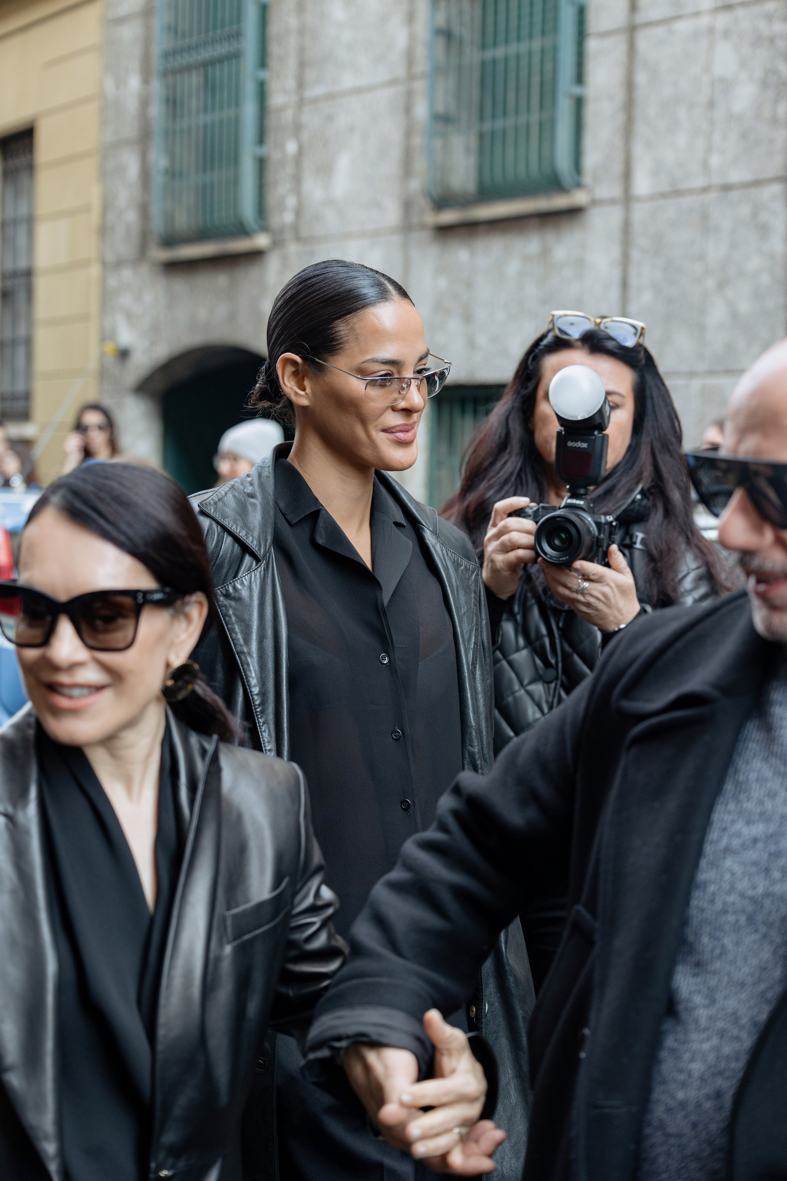 ARMANI MFW FALL/WINTER 24/25. Photographer in Milan Ivan Goncharov