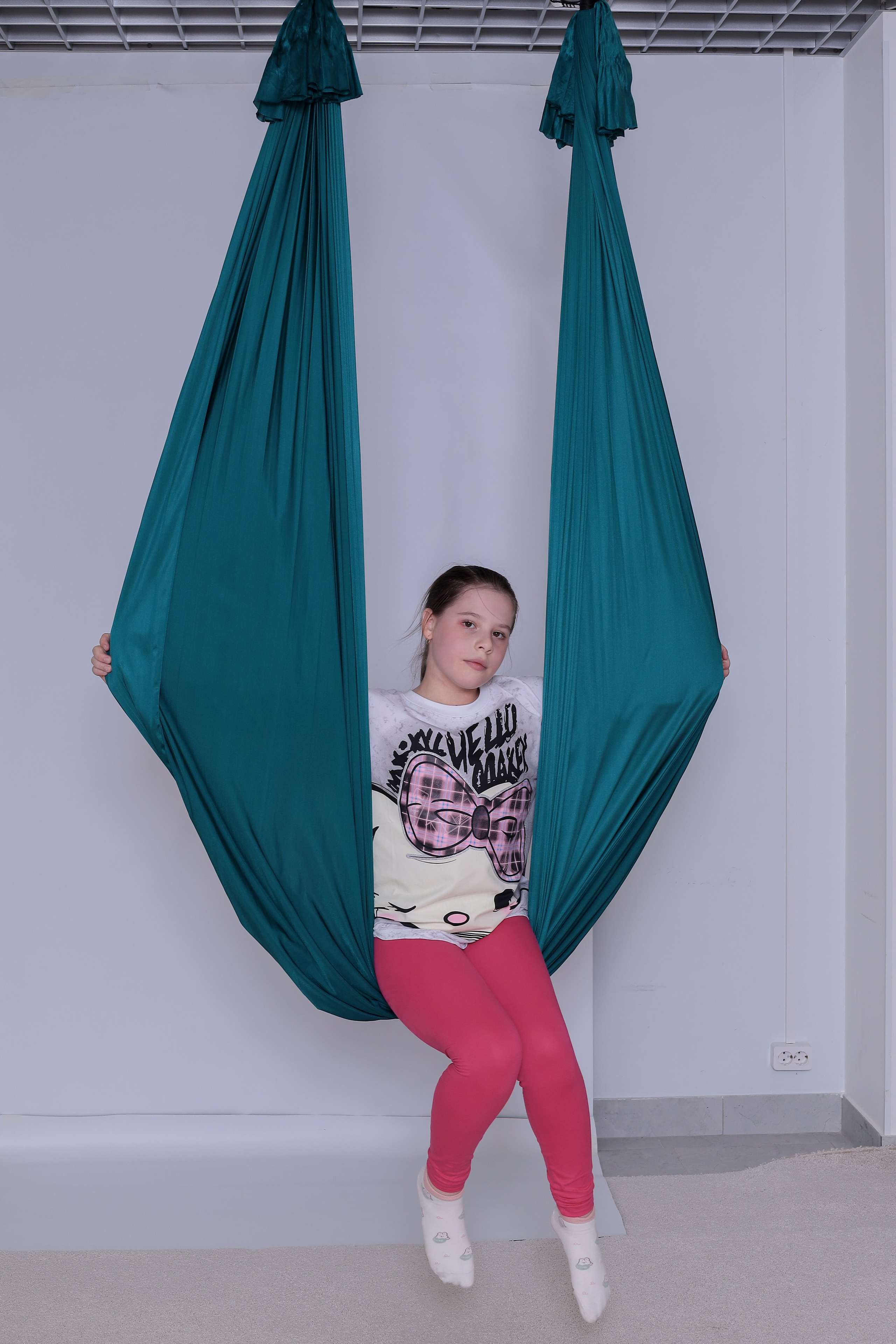 Детская аэройога. Фотограф Надршина Лилия