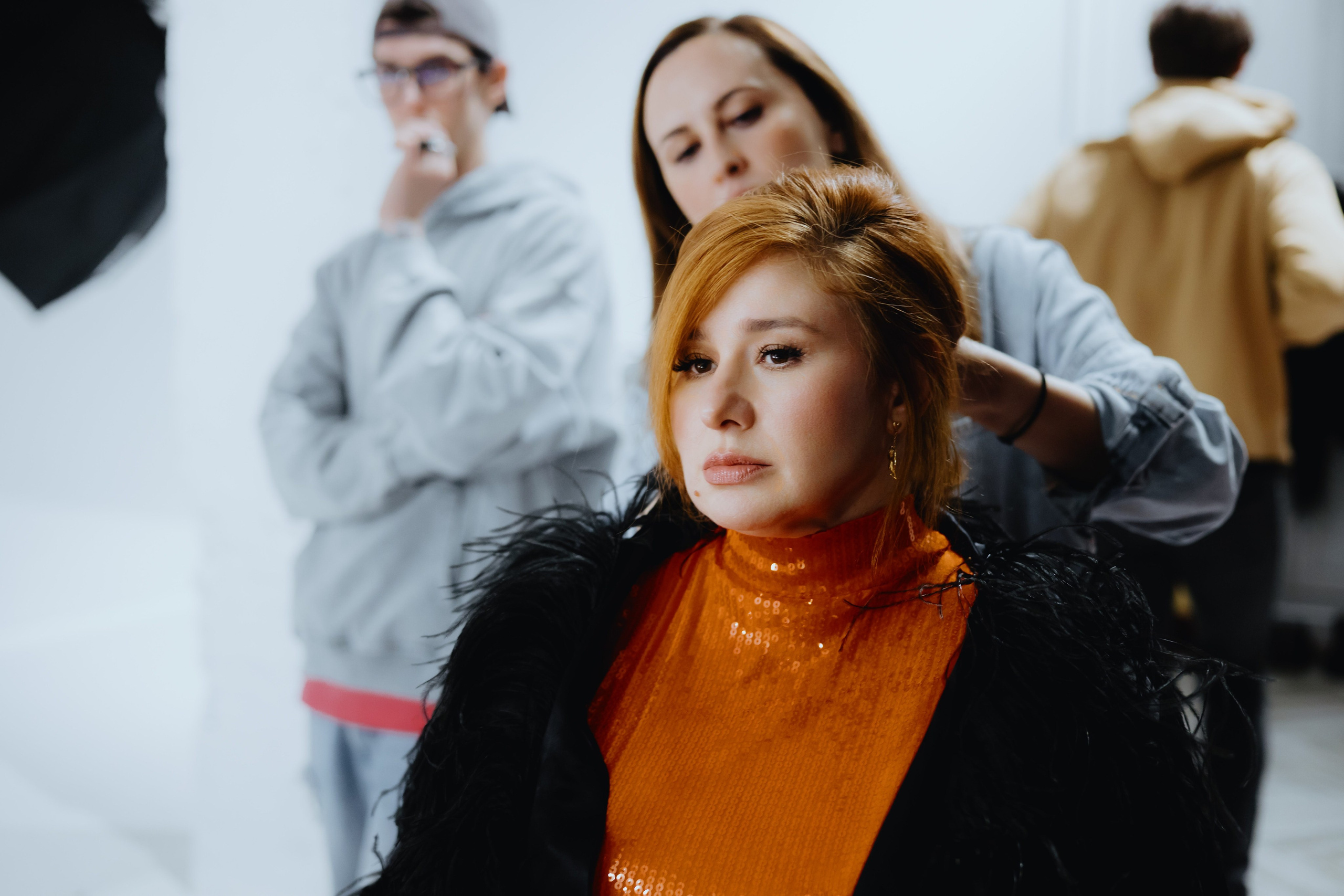 Backstage для журнала «Караван историй» с Юлией Куварзиной. Фотограф в Москве и Санкт-Петербурге Дарина