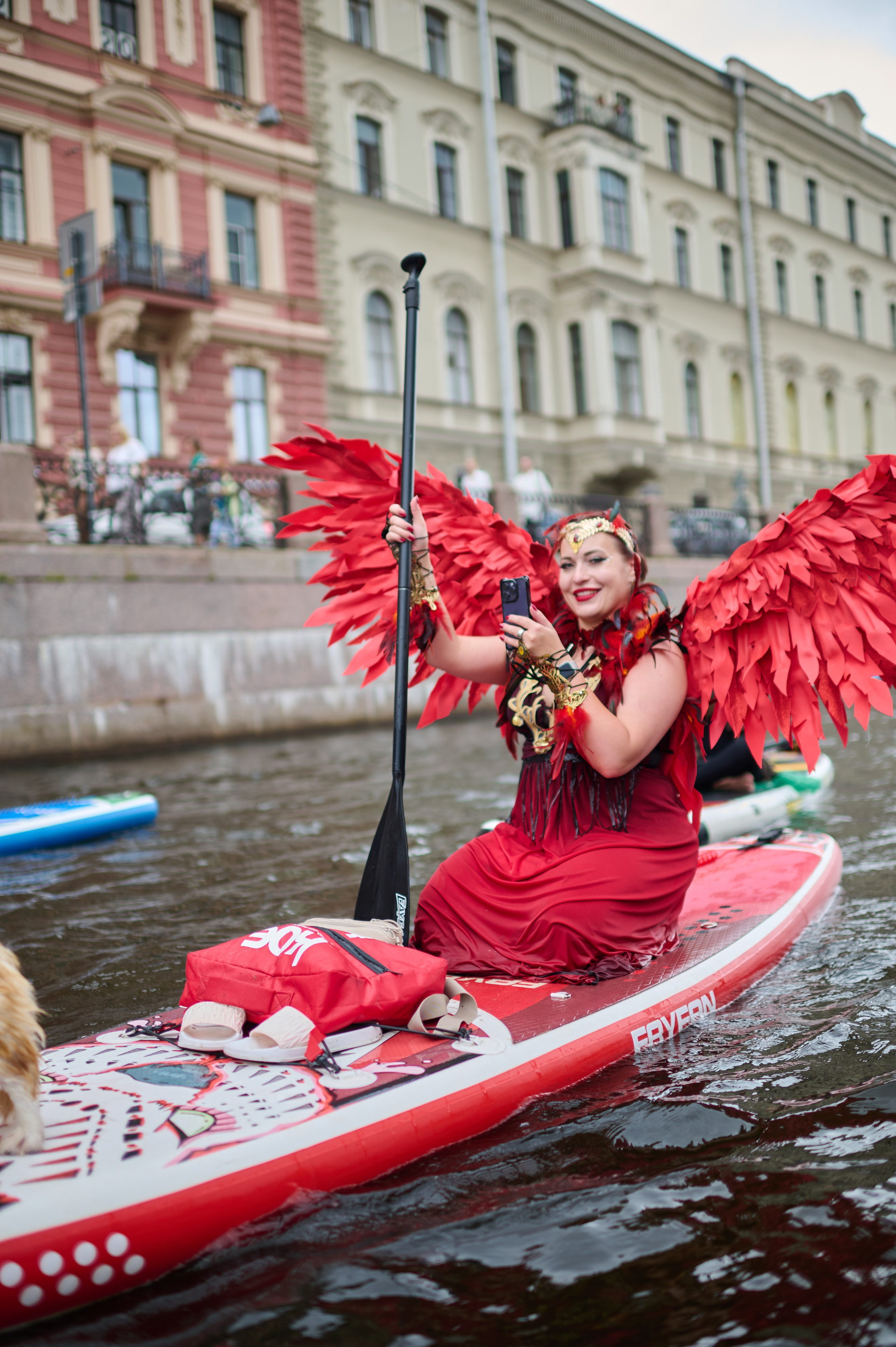 Фонтанка 2025. Фотосъемки на сапах, Москва. Сплавы на сапах