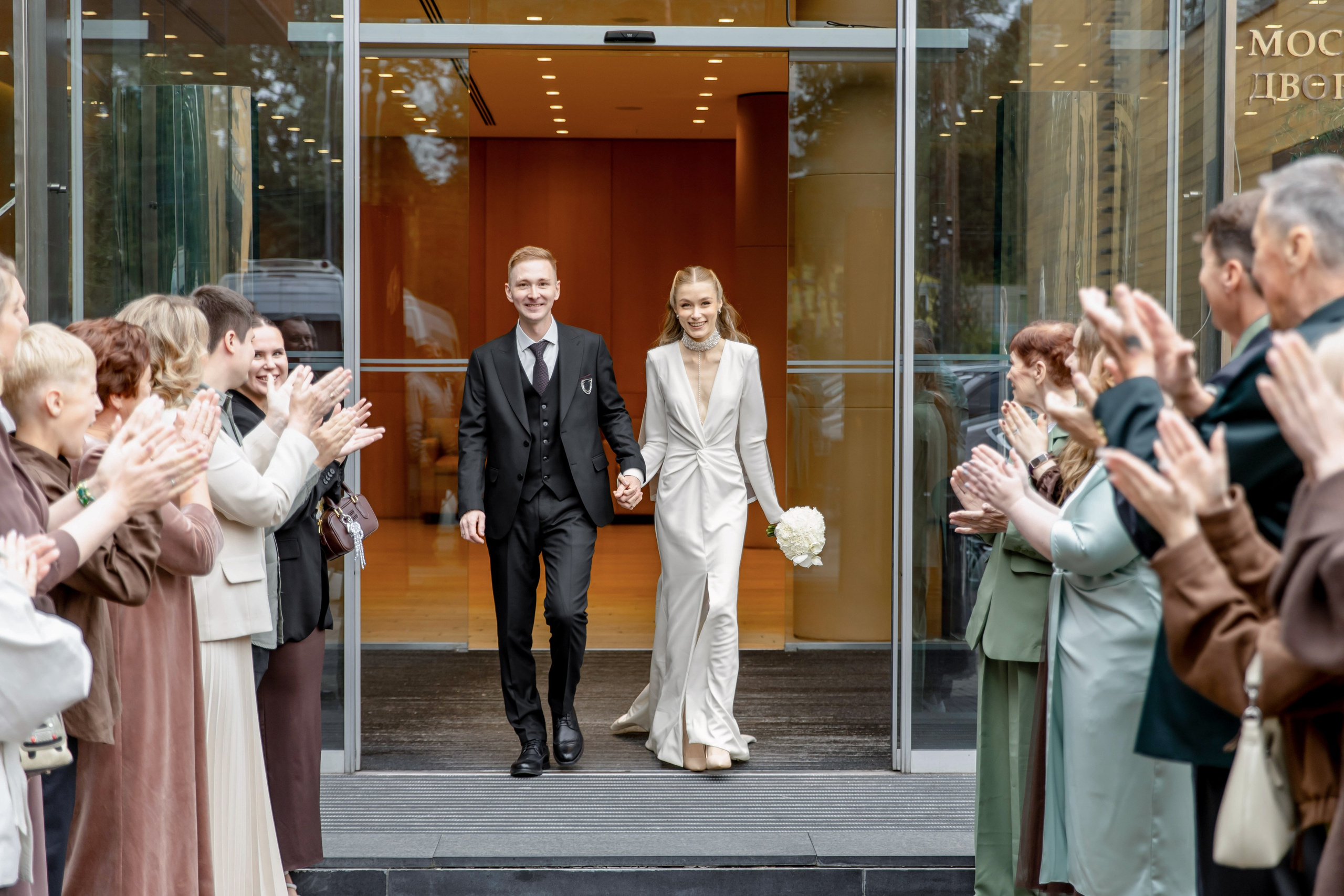 Выездная регистрация + Барвиха + банкет. Свадебный и семейный фотограф в Москве Диана Левченко