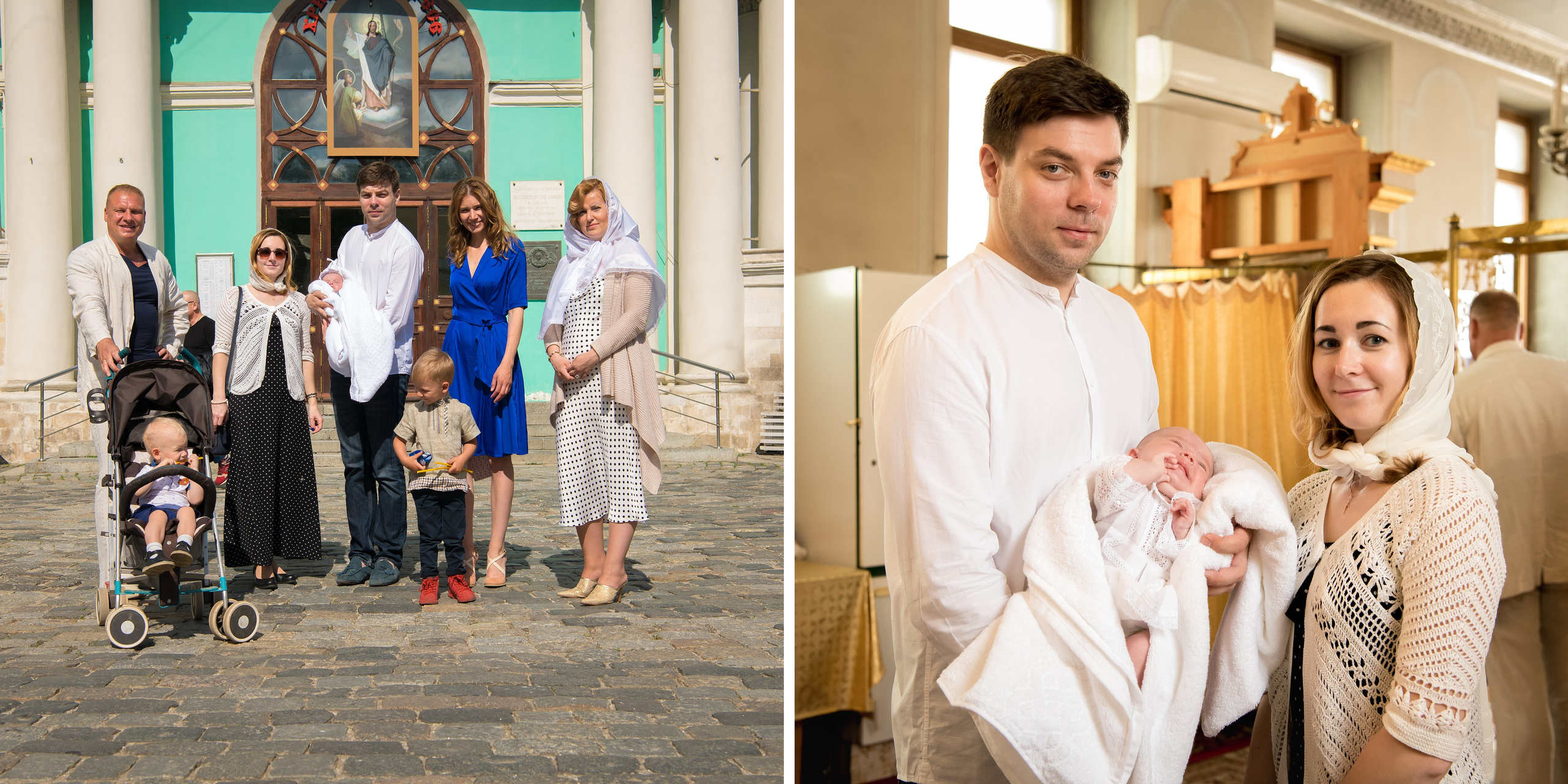 Крещение Анны. Детский и семейный фотограф в Москве Вера Орлова