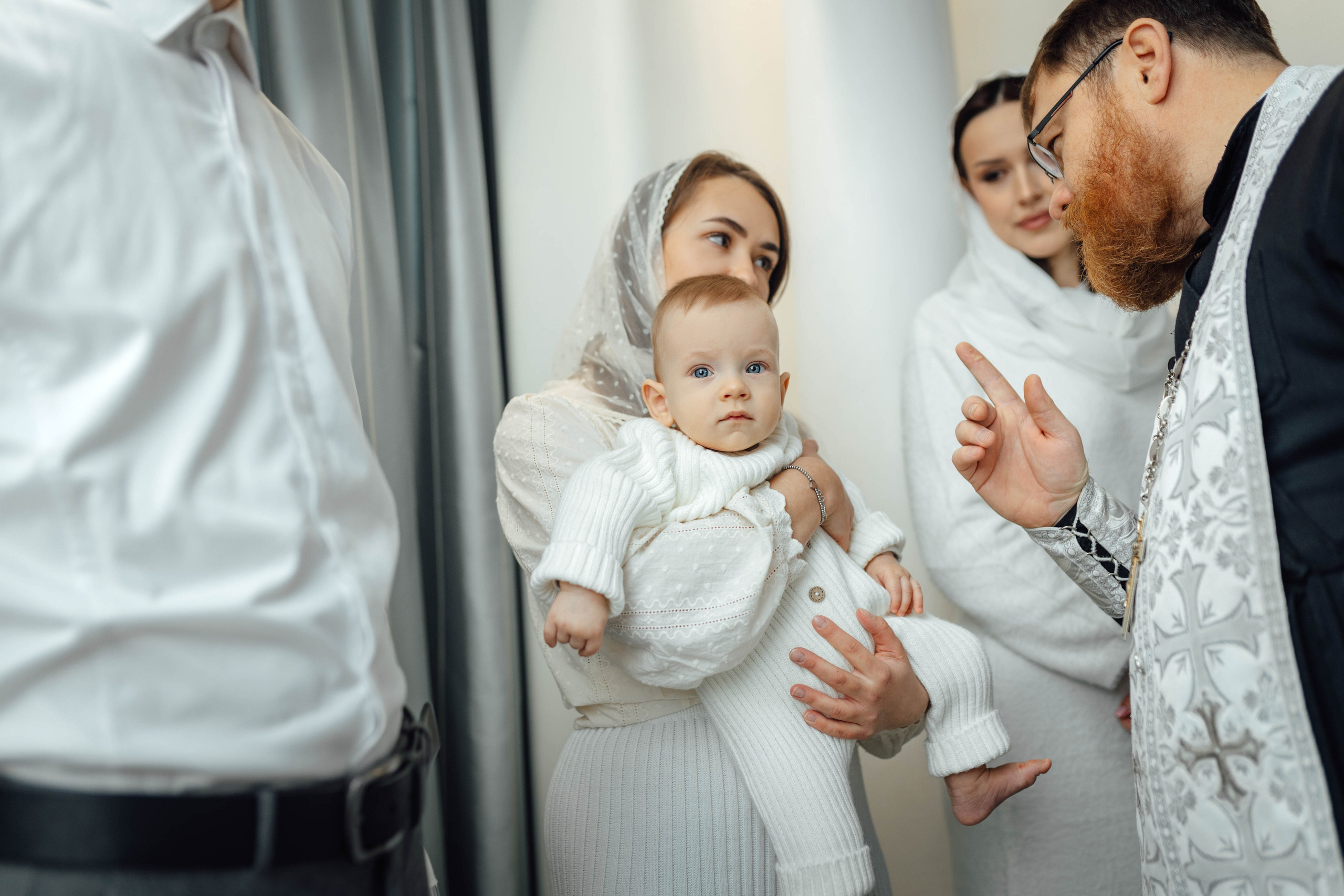 Крещение Демида, храм Святой Троицы, декабрь 2025