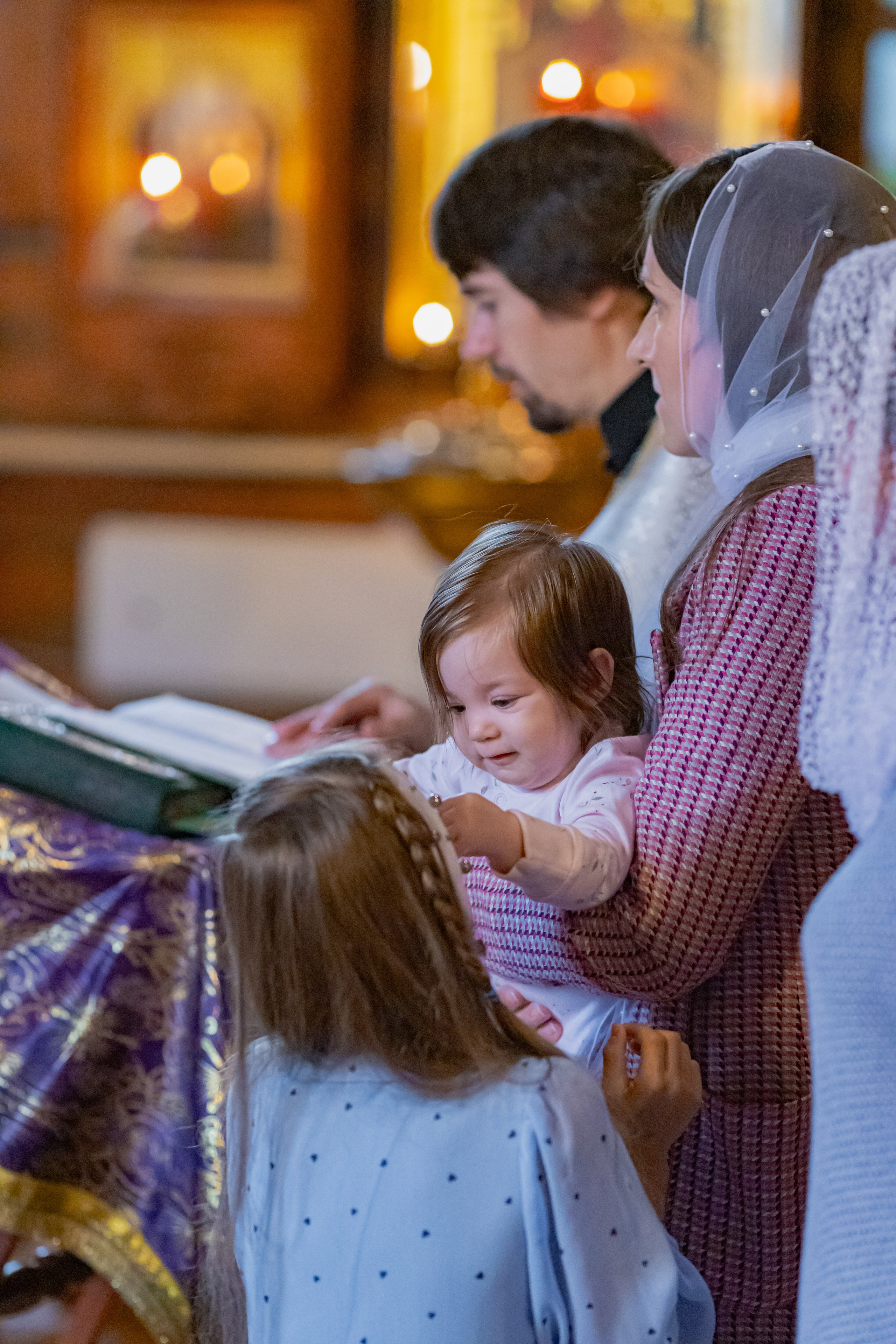 Крещение Полины «Храм святителя Филарета». Детский и семейный фотограф Евгения Вахнеева Москва Зеленоград