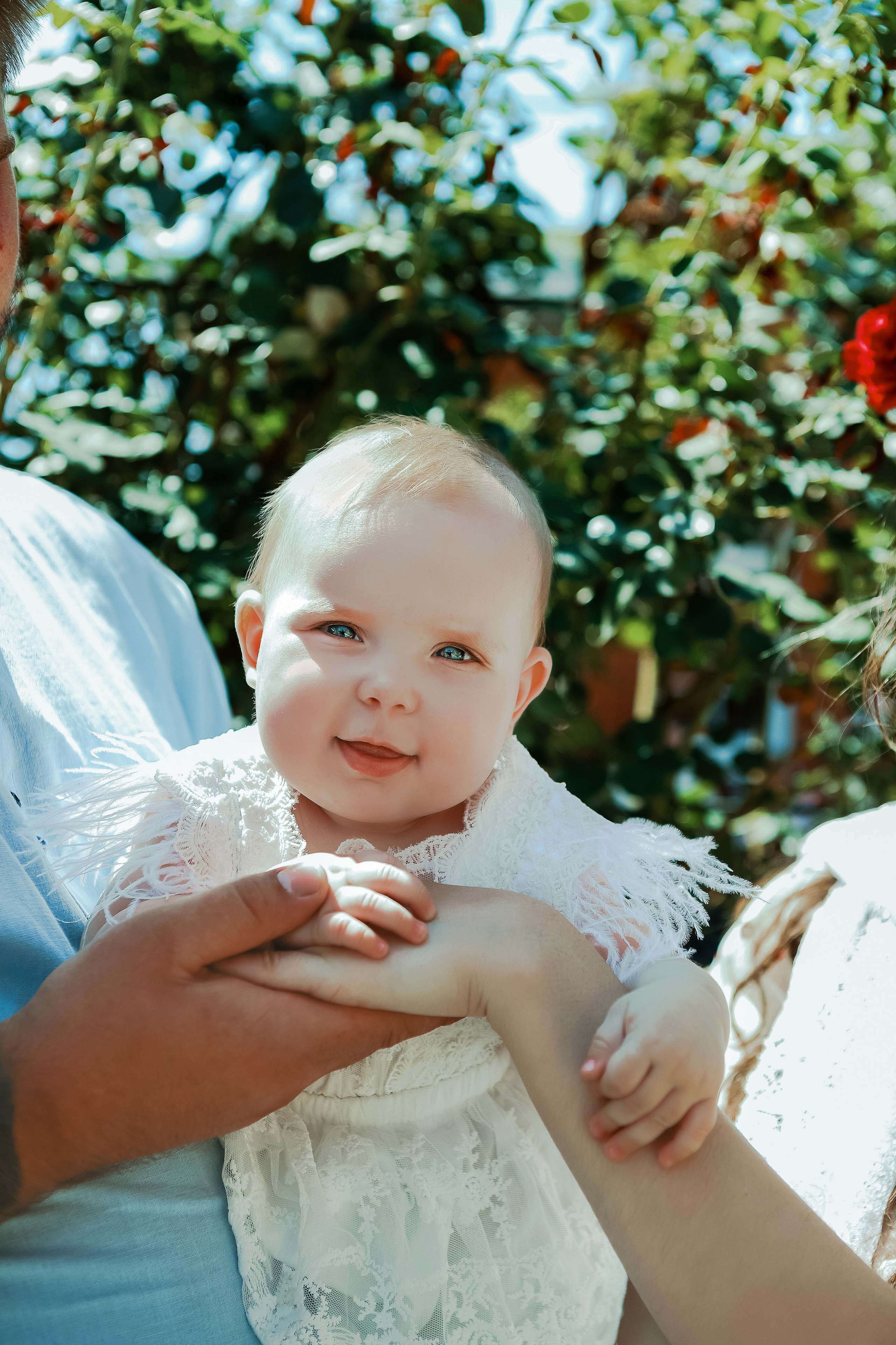 Таинство Крещения Отца и Дочери. Свадебный фотограф Евгения Фролова г. Каменск-Шахтинский, Донецк, Ростов