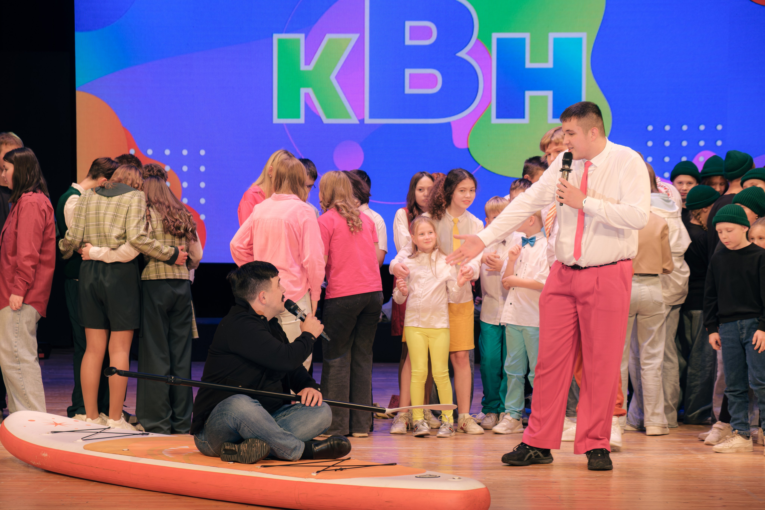 Осенний кубок КВН лиги «Зелёная». Междуреченск. Фотограф — Никита Максимов