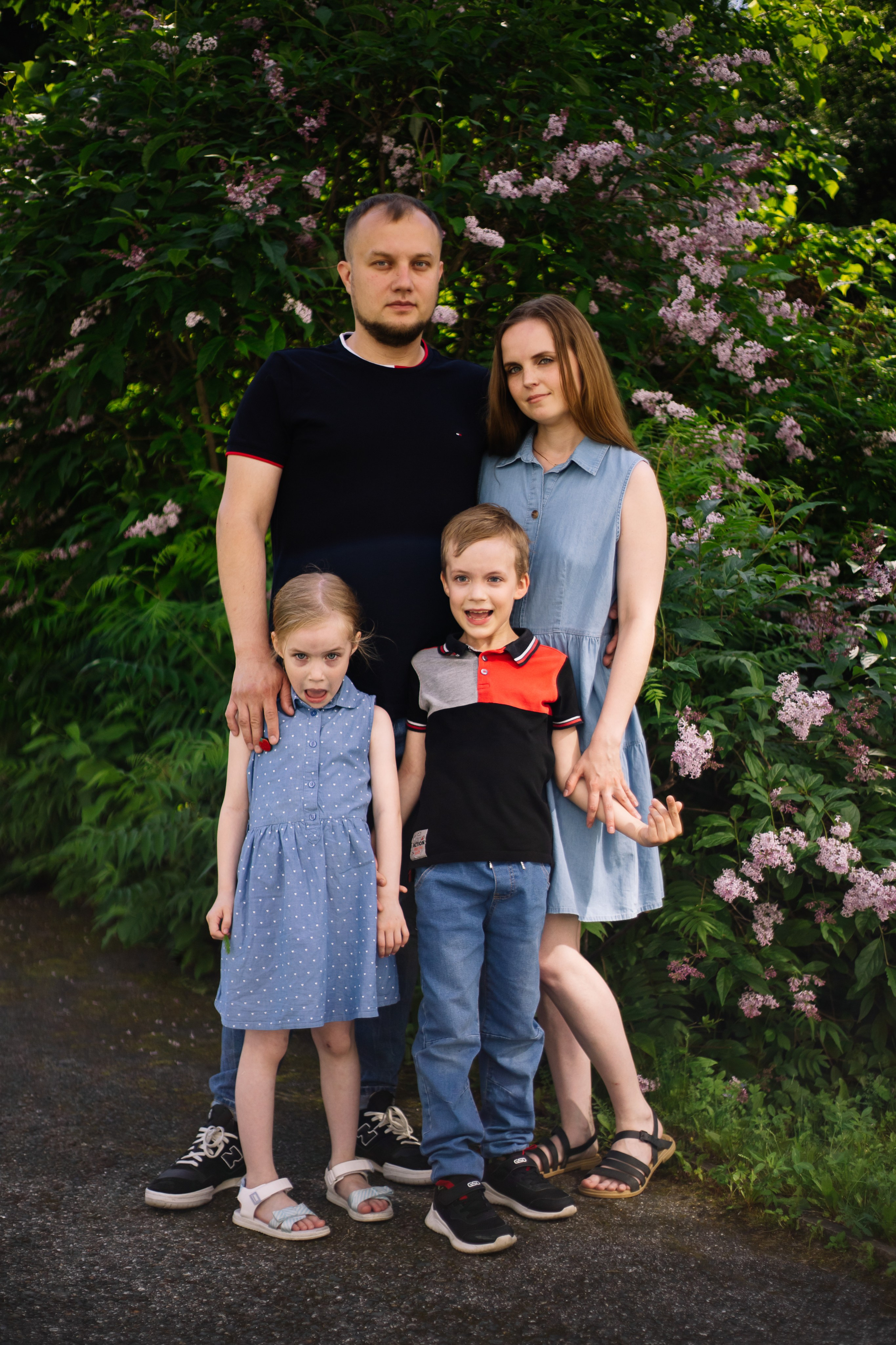 Семейная прогулка у ТГУ. Семейный фотограф в Томске Максимова Екатерина