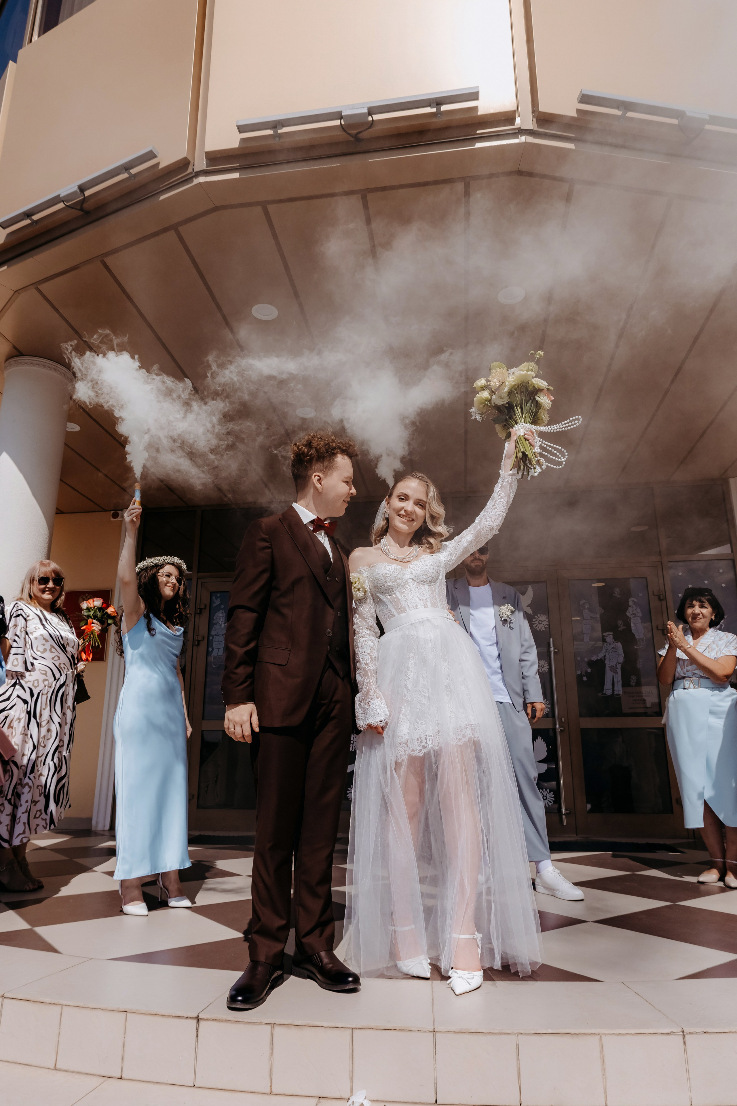 сборы жениха и невесты